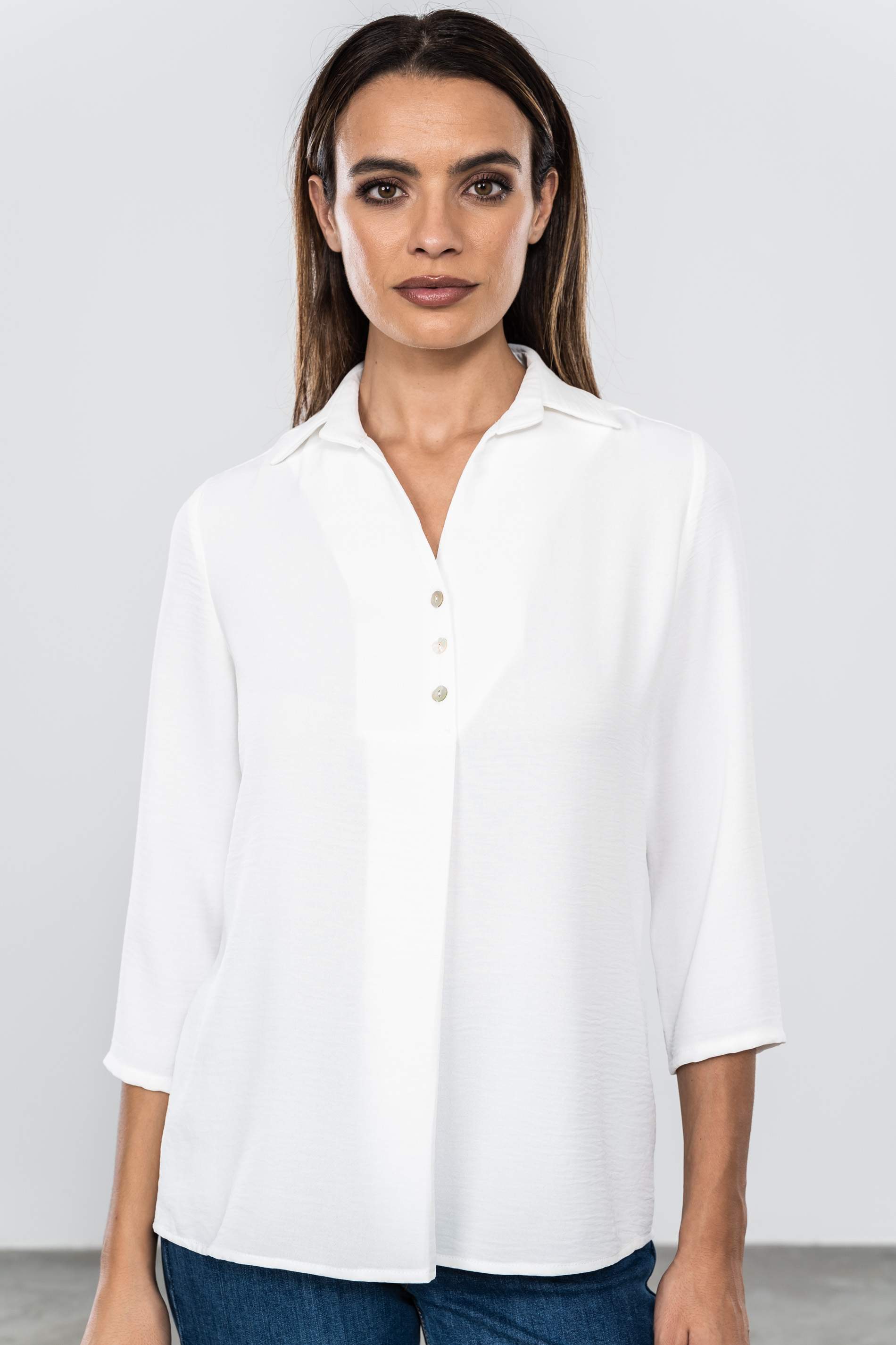 BLUSA BOTONES TABLA CRUDO