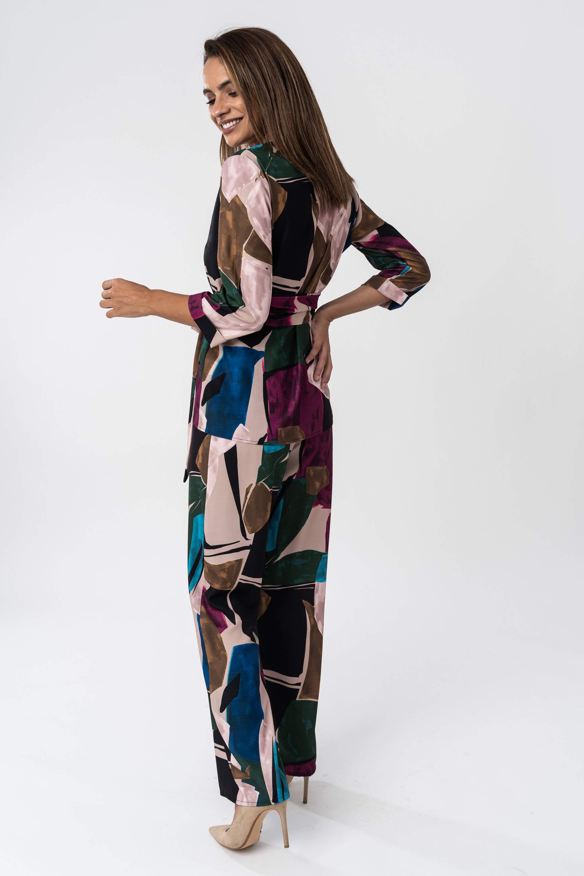 PANTALON ESTAMPADO ABSTRACTO