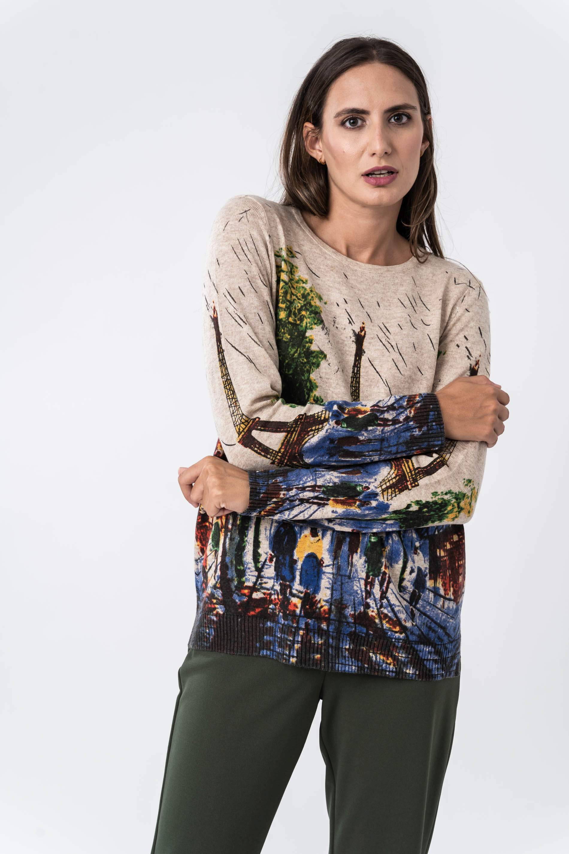 JERSEY ESTAMPADO PARIS