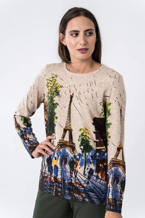 JERSEY ESTAMPADO PARIS