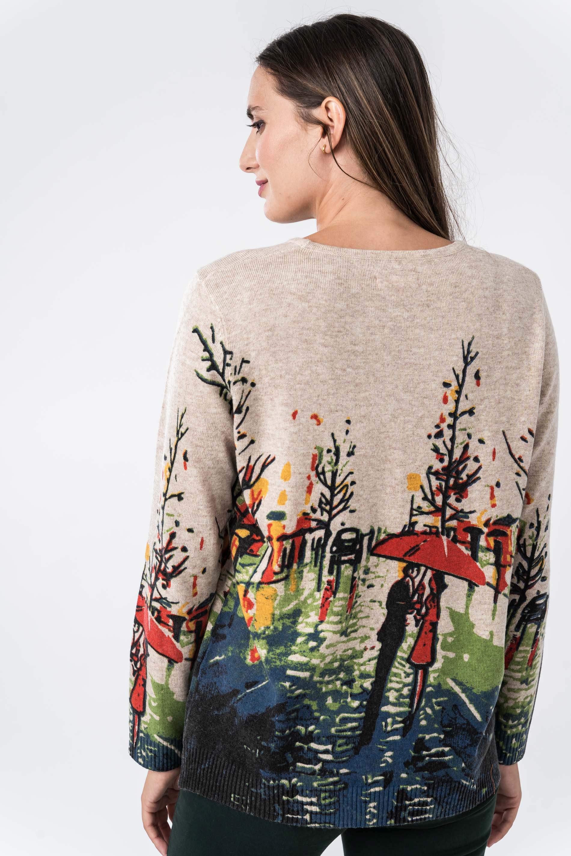 JERSEY ESTAMPADO PAISAJE