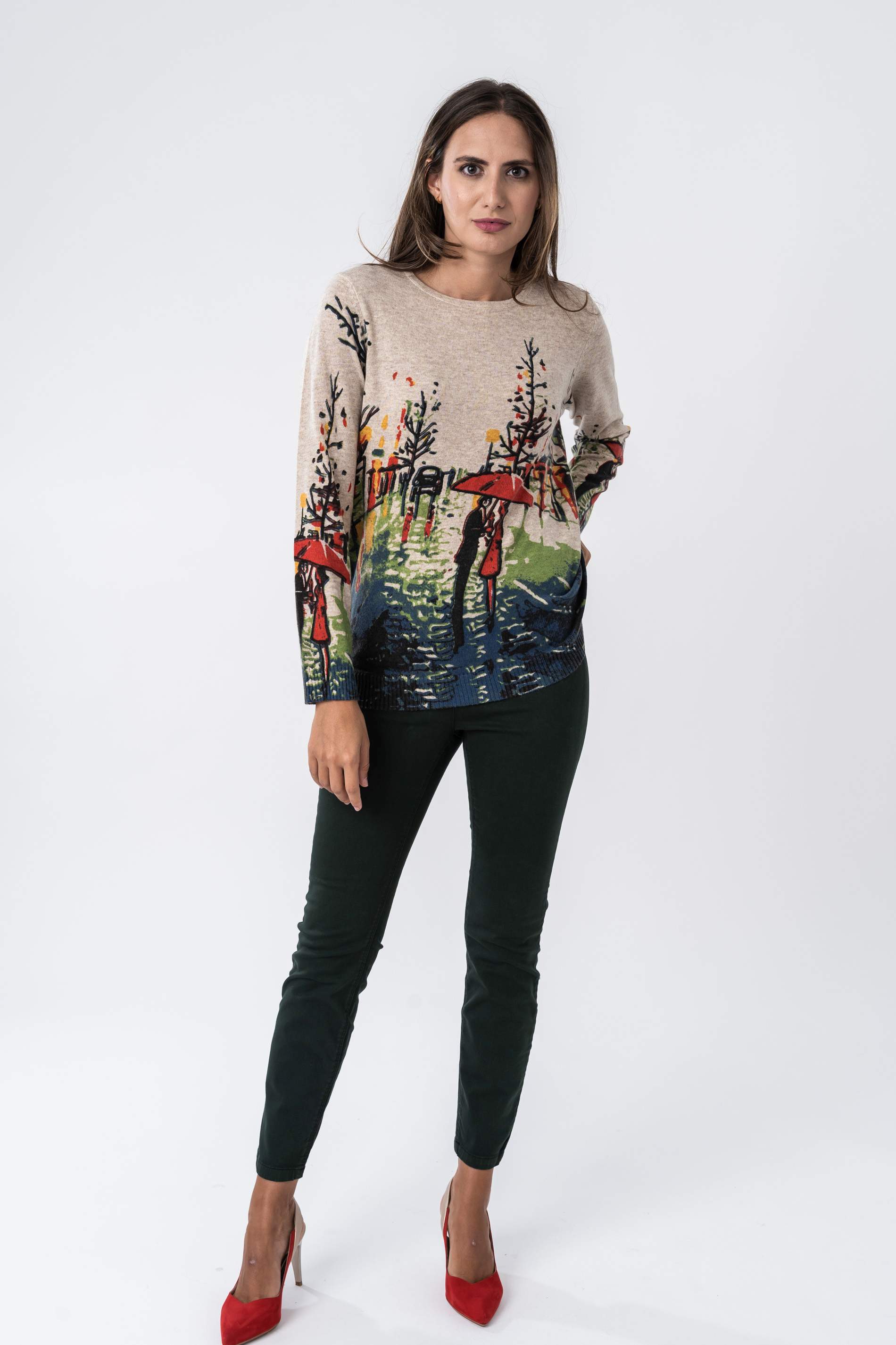 JERSEY ESTAMPADO PAISAJE