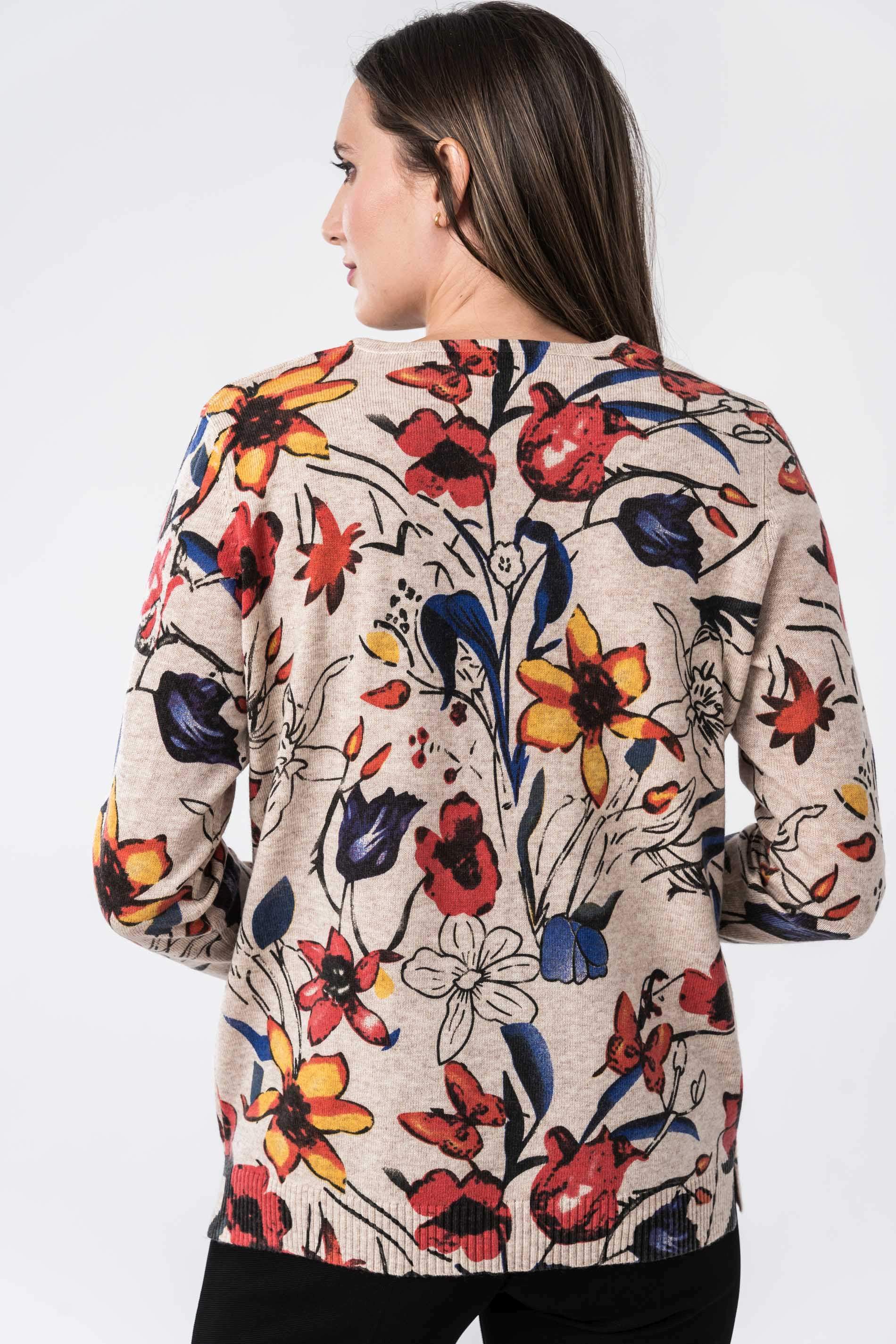 JERSEY ESTAMPADO FLORAL