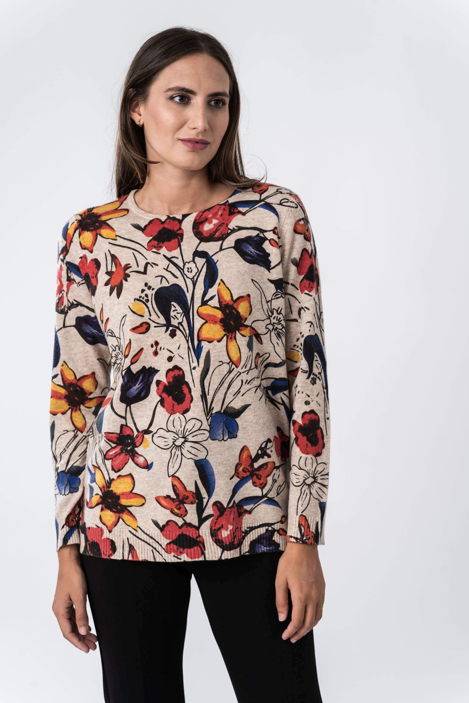 JERSEY ESTAMPADO FLORAL