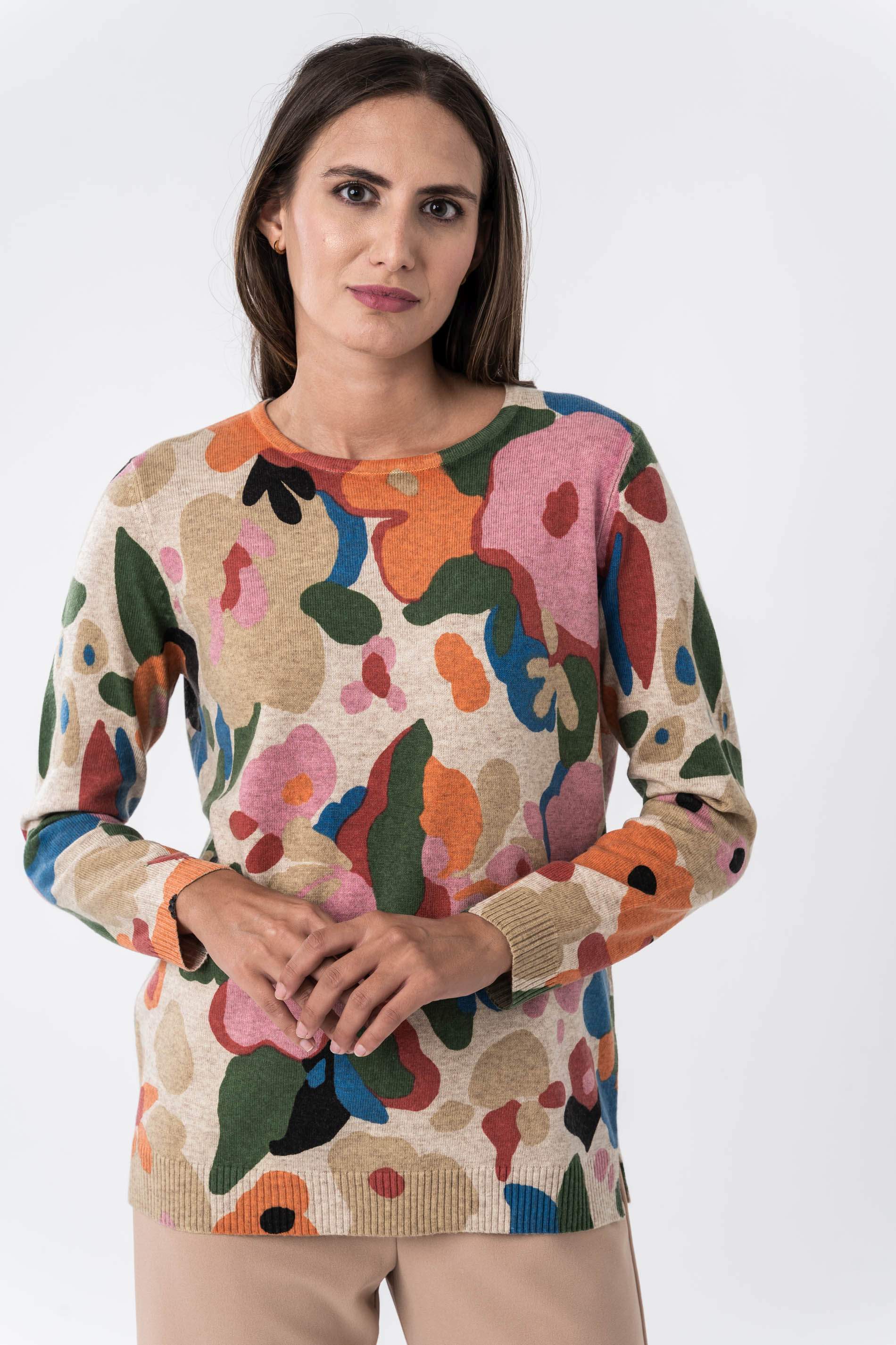 JERSEY ESTAMPADO FLOR