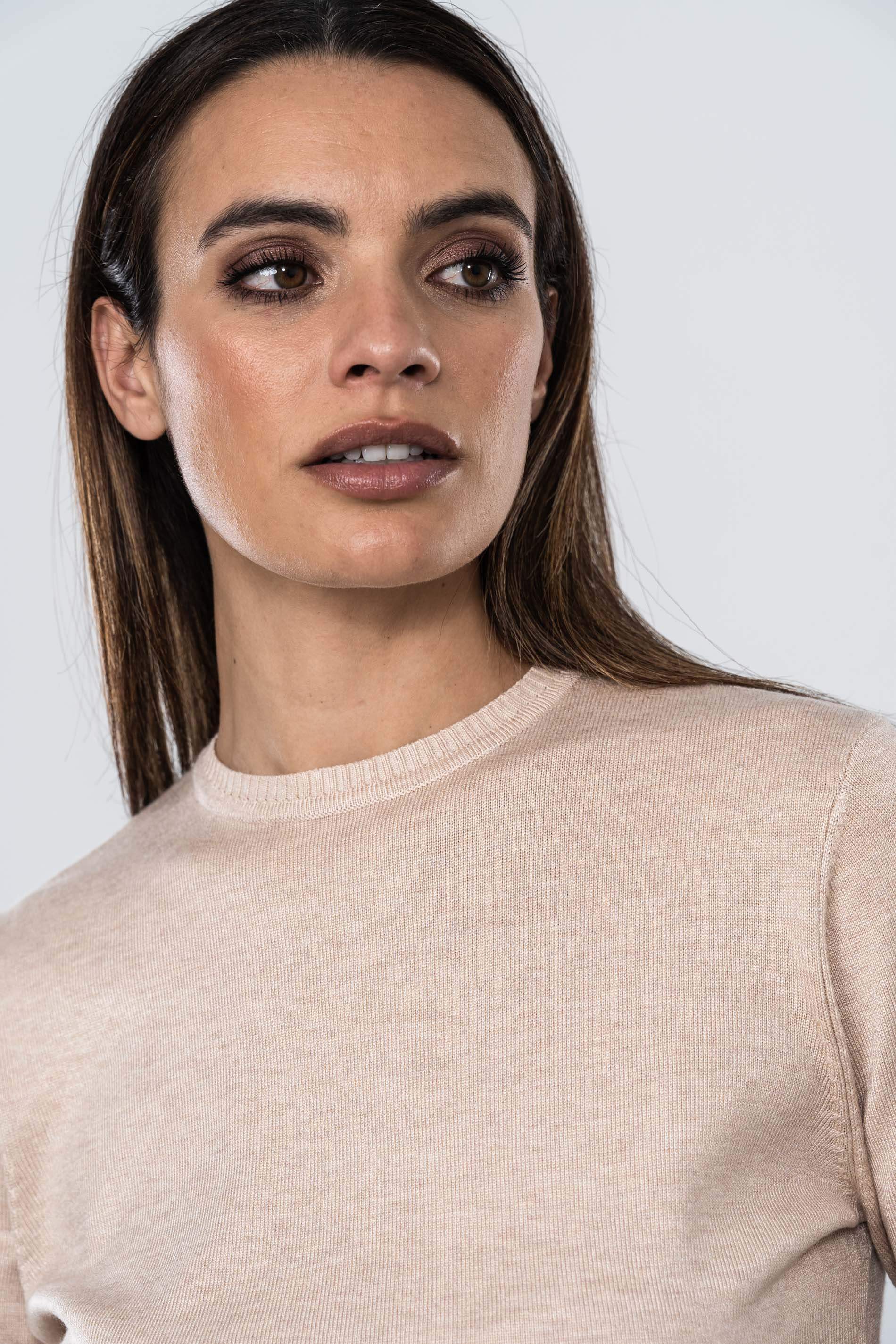 JERSEY CUELLO CAJA BEIGE