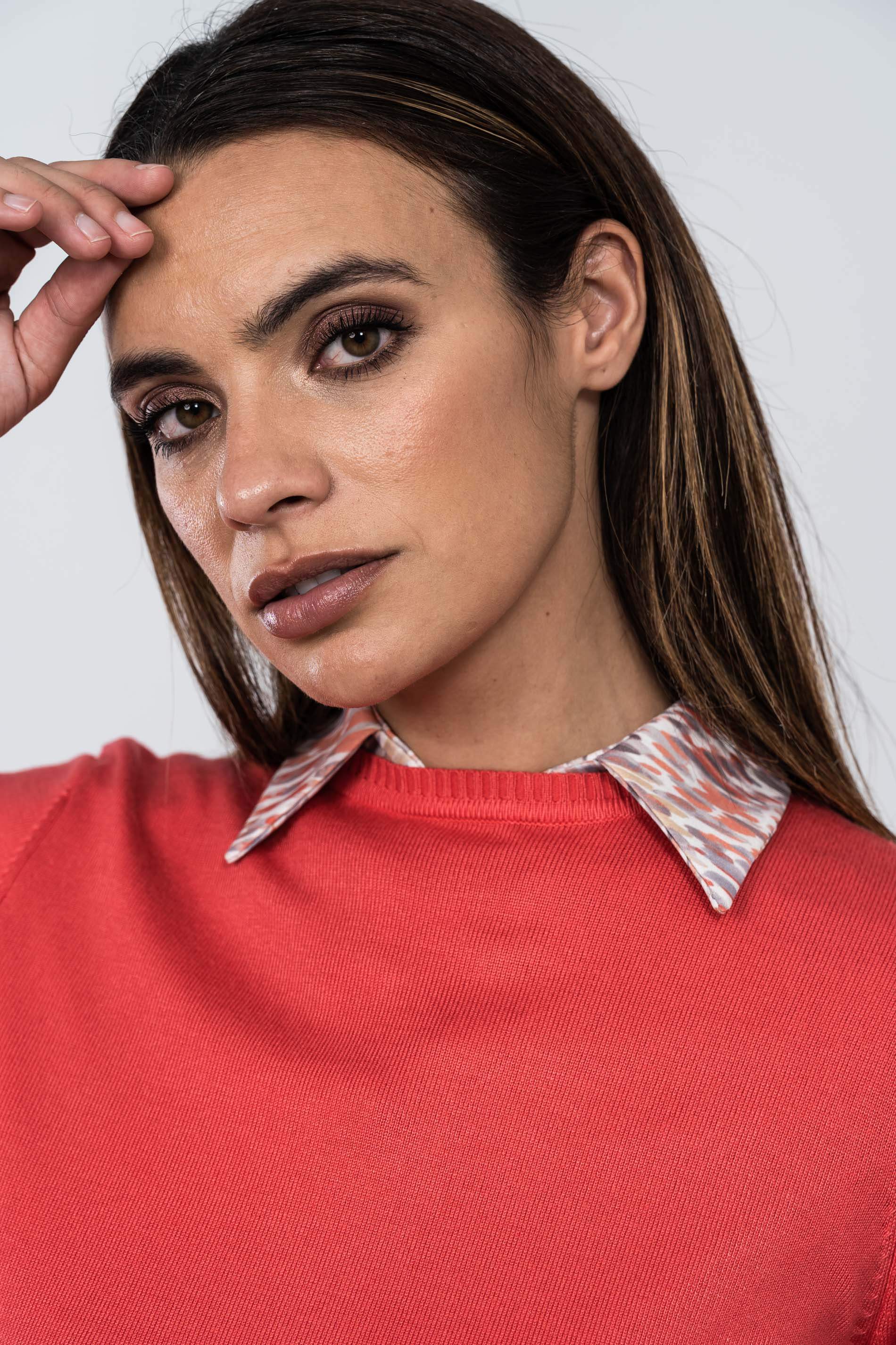 JERSEY CUELLO CAJA CORAL