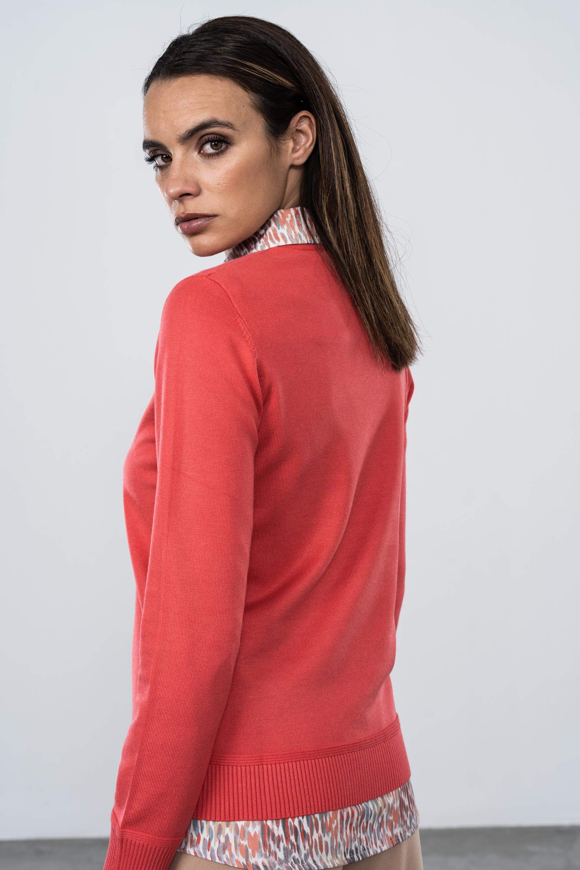 JERSEY CUELLO CAJA CORAL