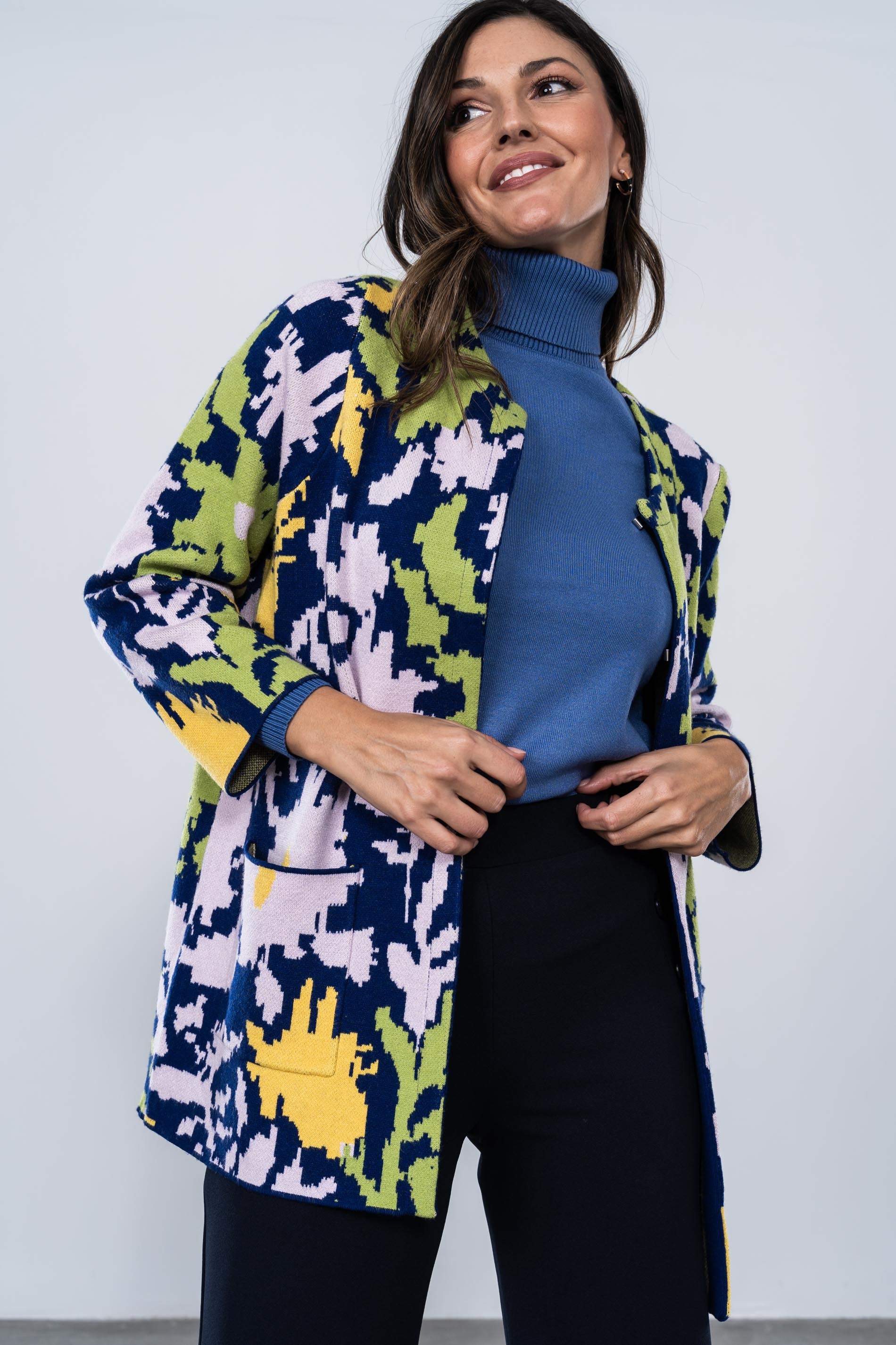 JERSEY CUELLO CISNE AZUL