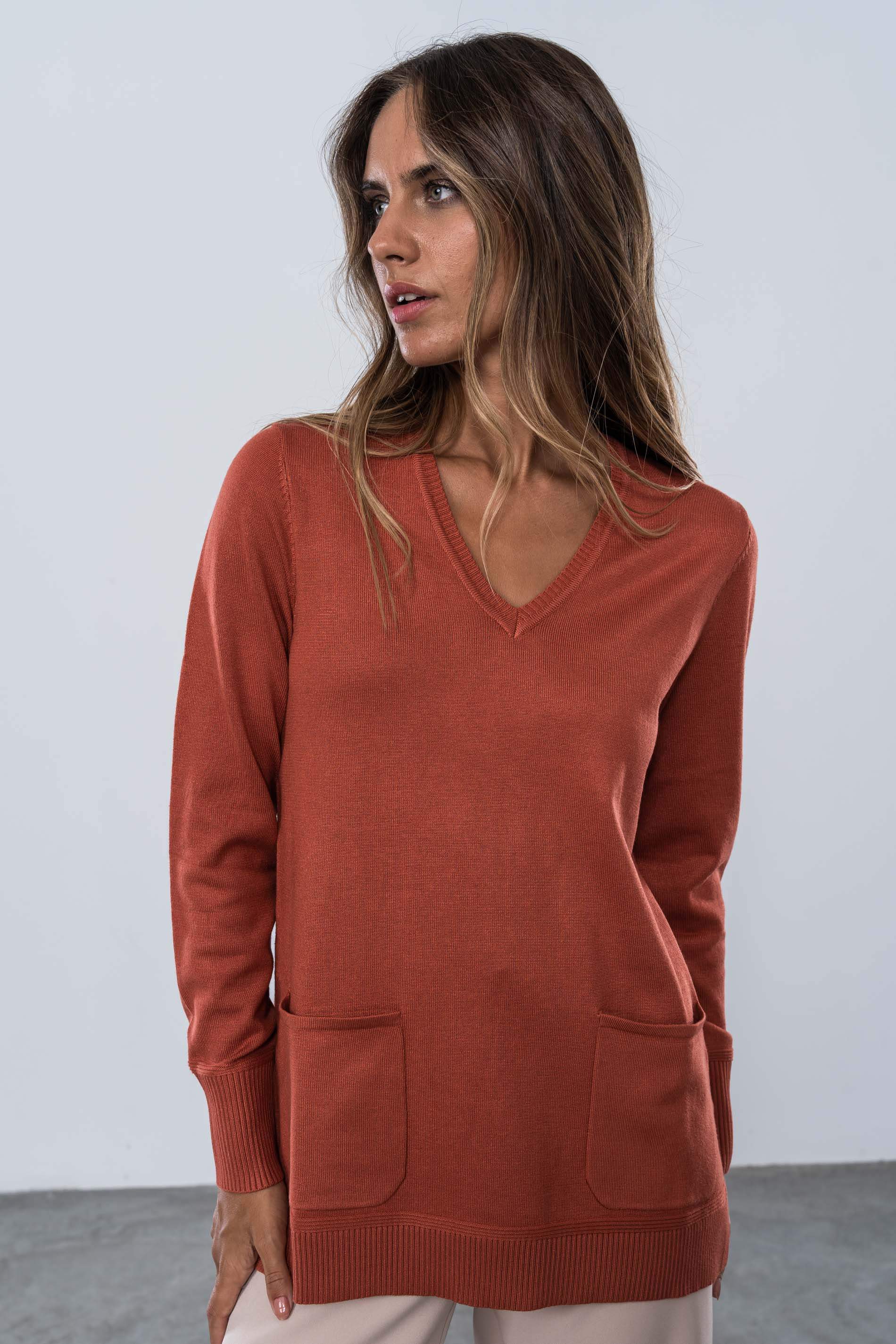 JERSEY CUELLO PICO BOLSILLOS CALDERA