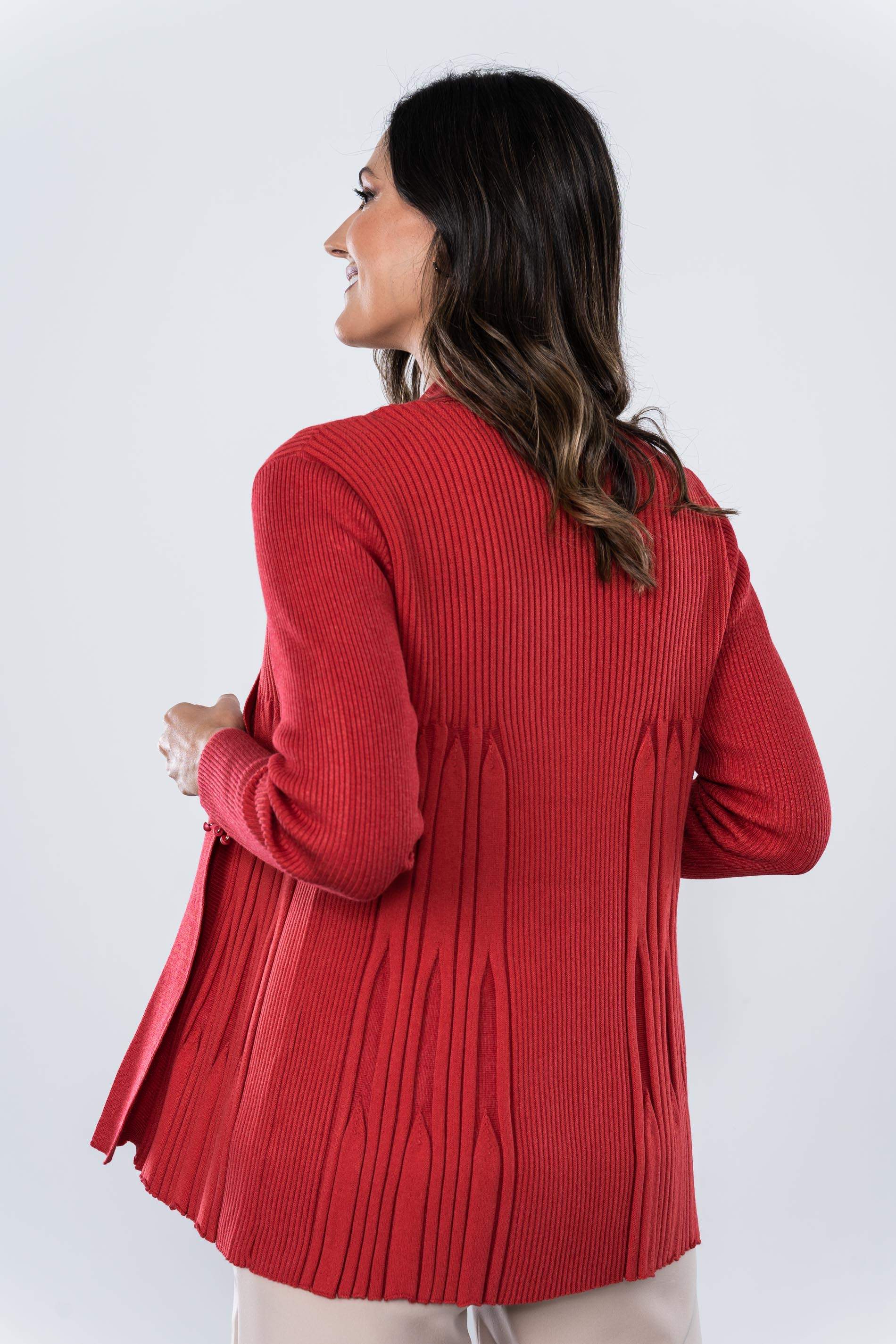 CHAQUETA CANALE ROJO