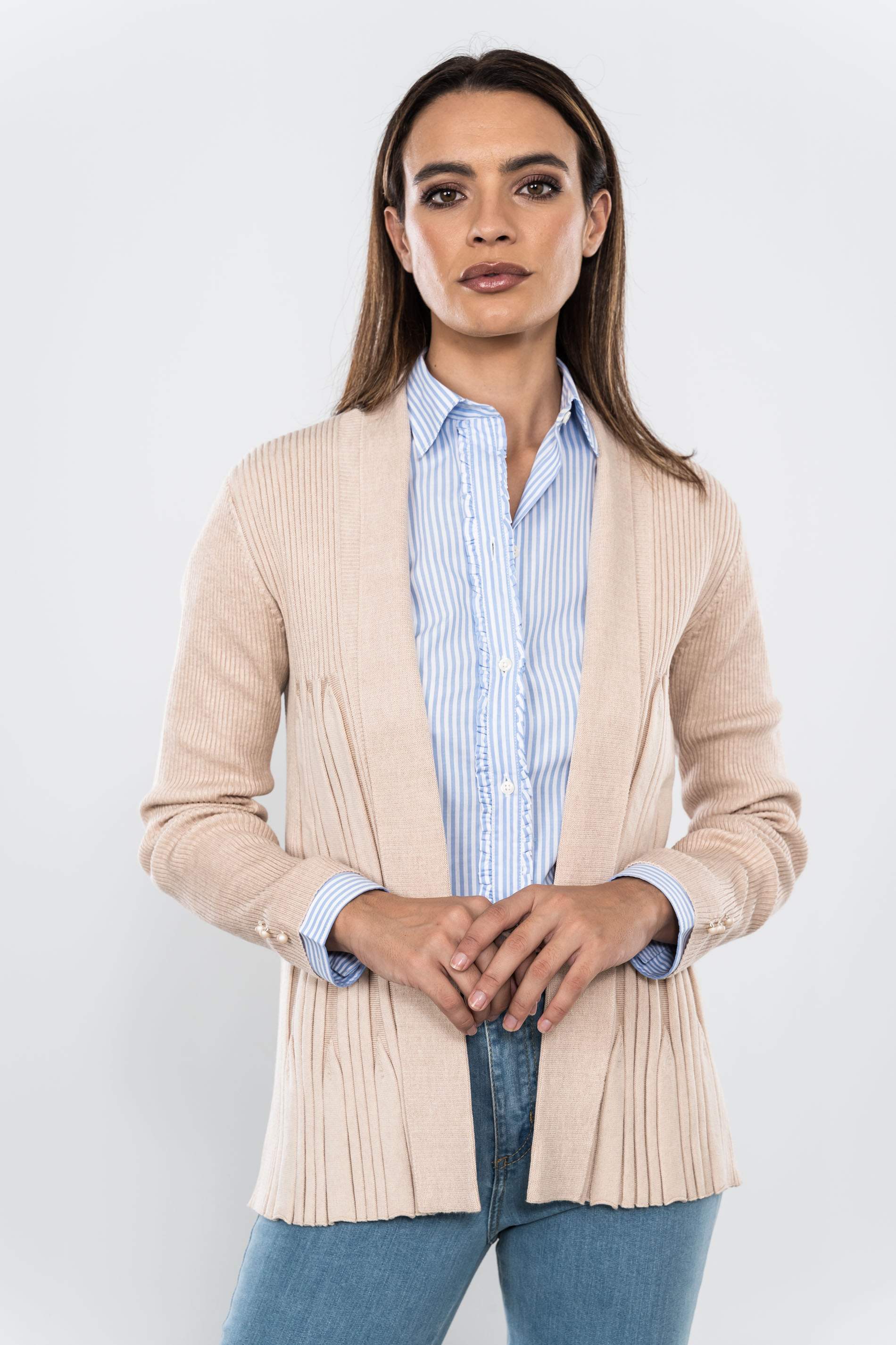CHAQUETA CANALE BEIGE