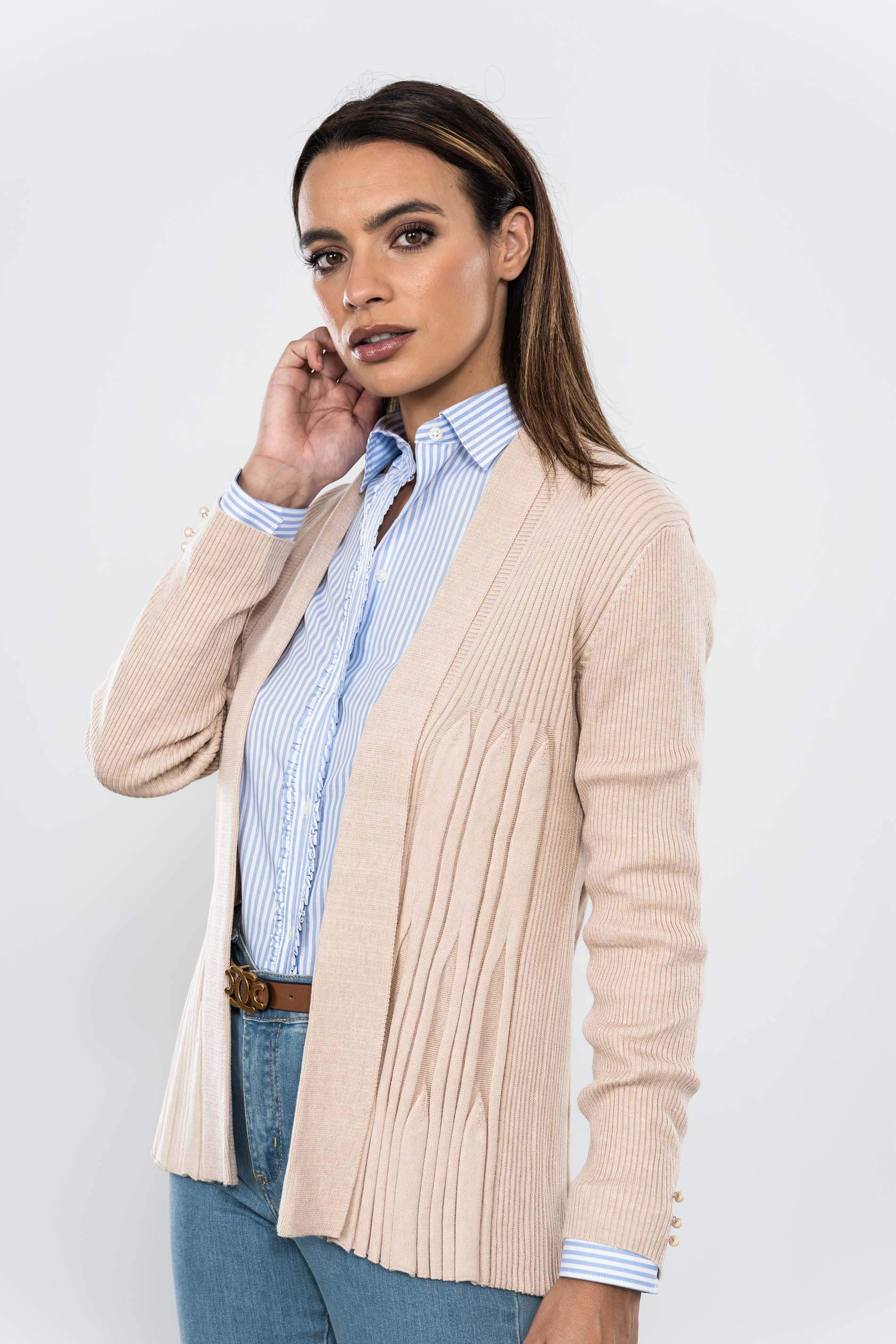 CHAQUETA CANALE BEIGE