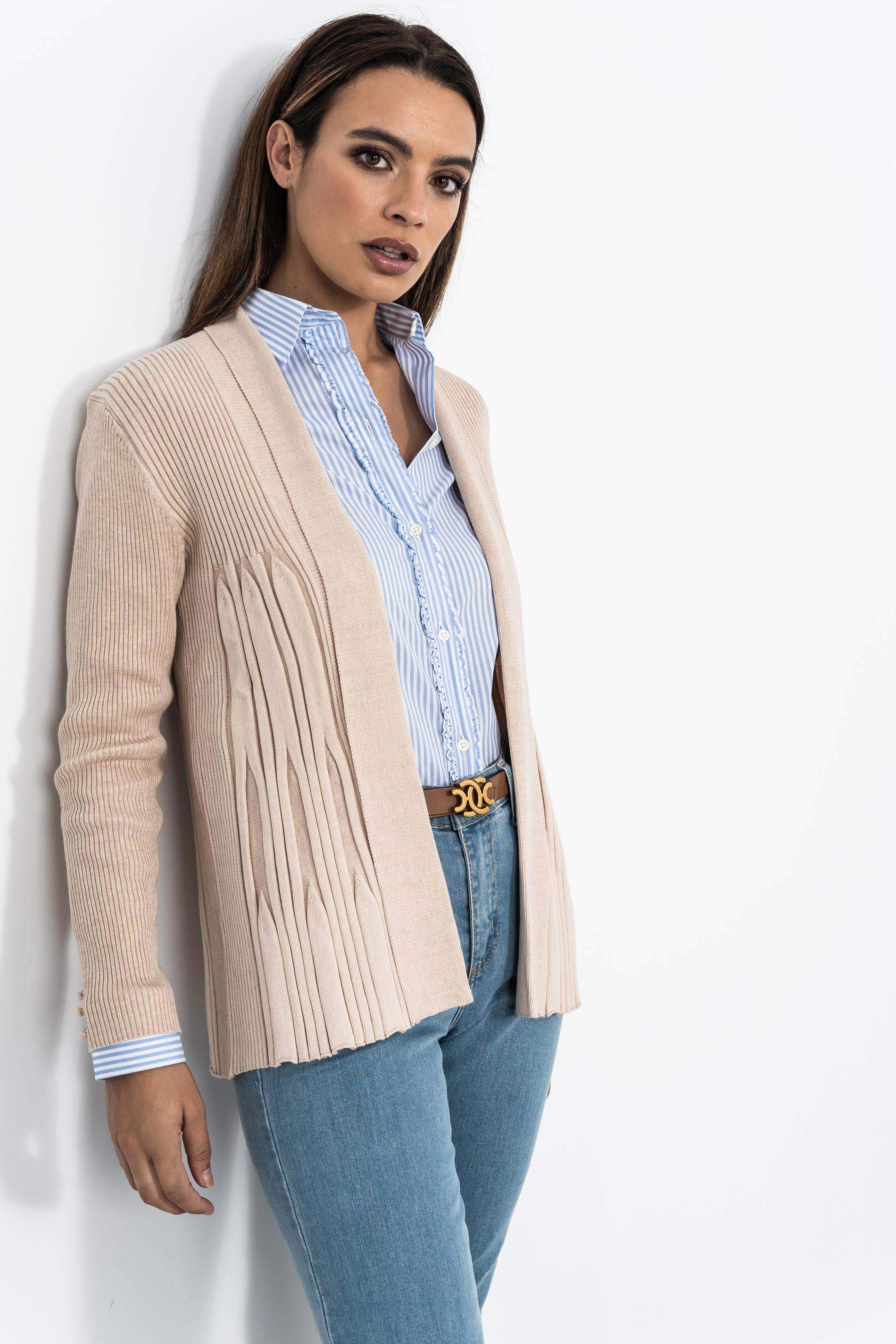 CHAQUETA CANALE BEIGE