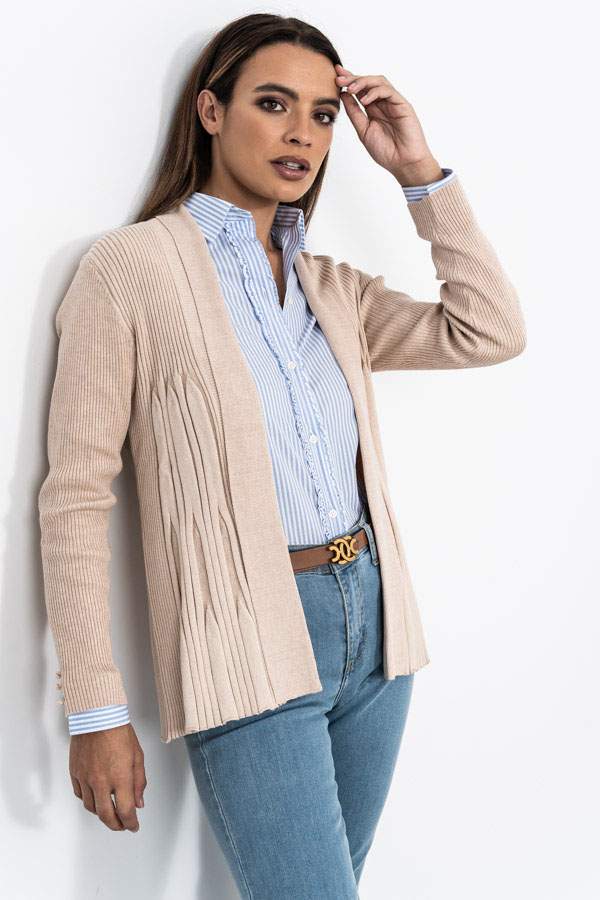 CHAQUETA CANALE BEIGE