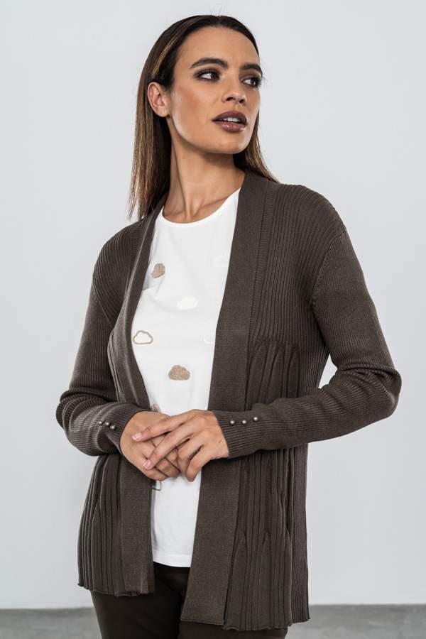 CHAQUETA CANALE MARRON