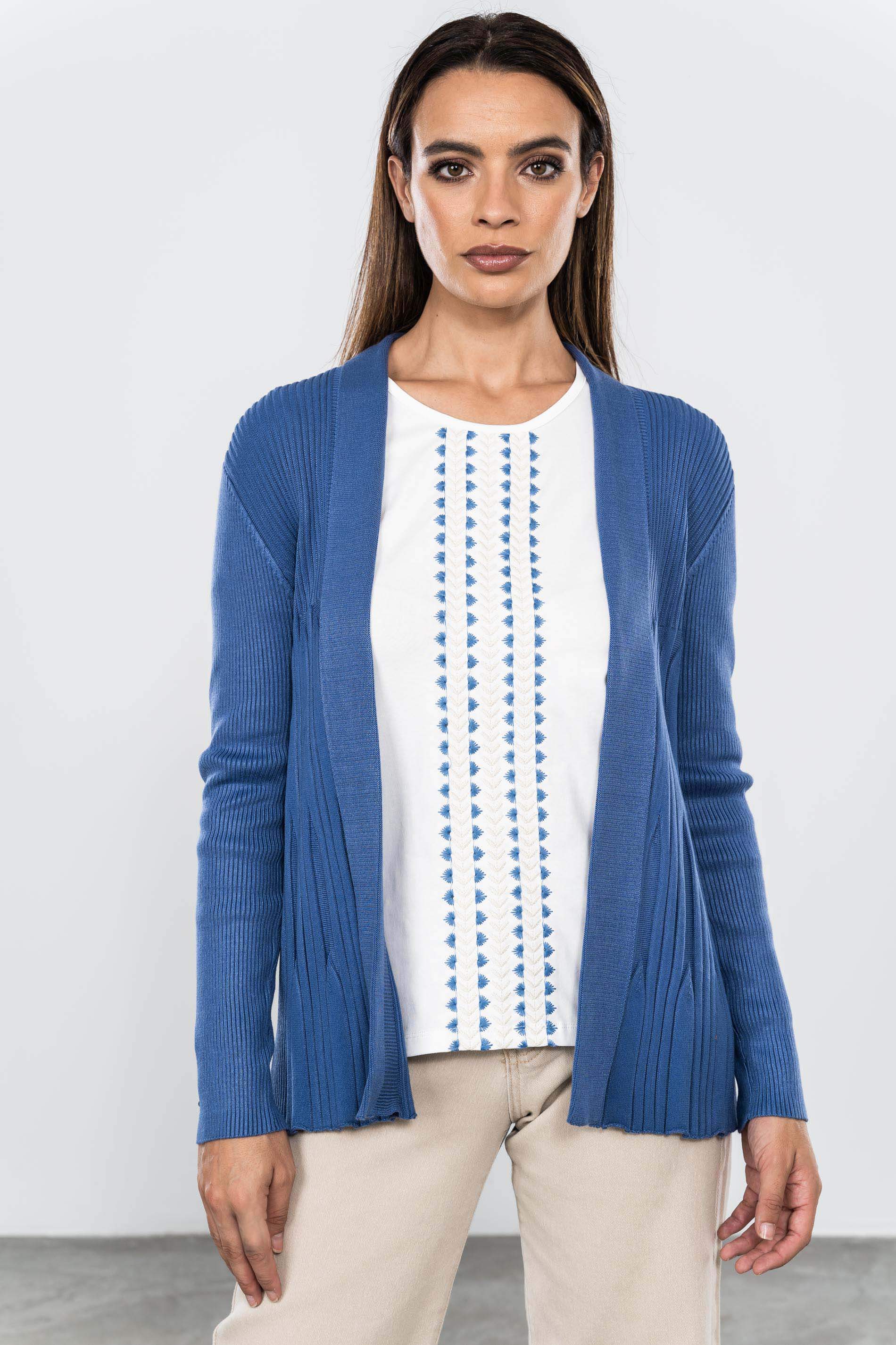 CHAQUETA CANALE AZUL