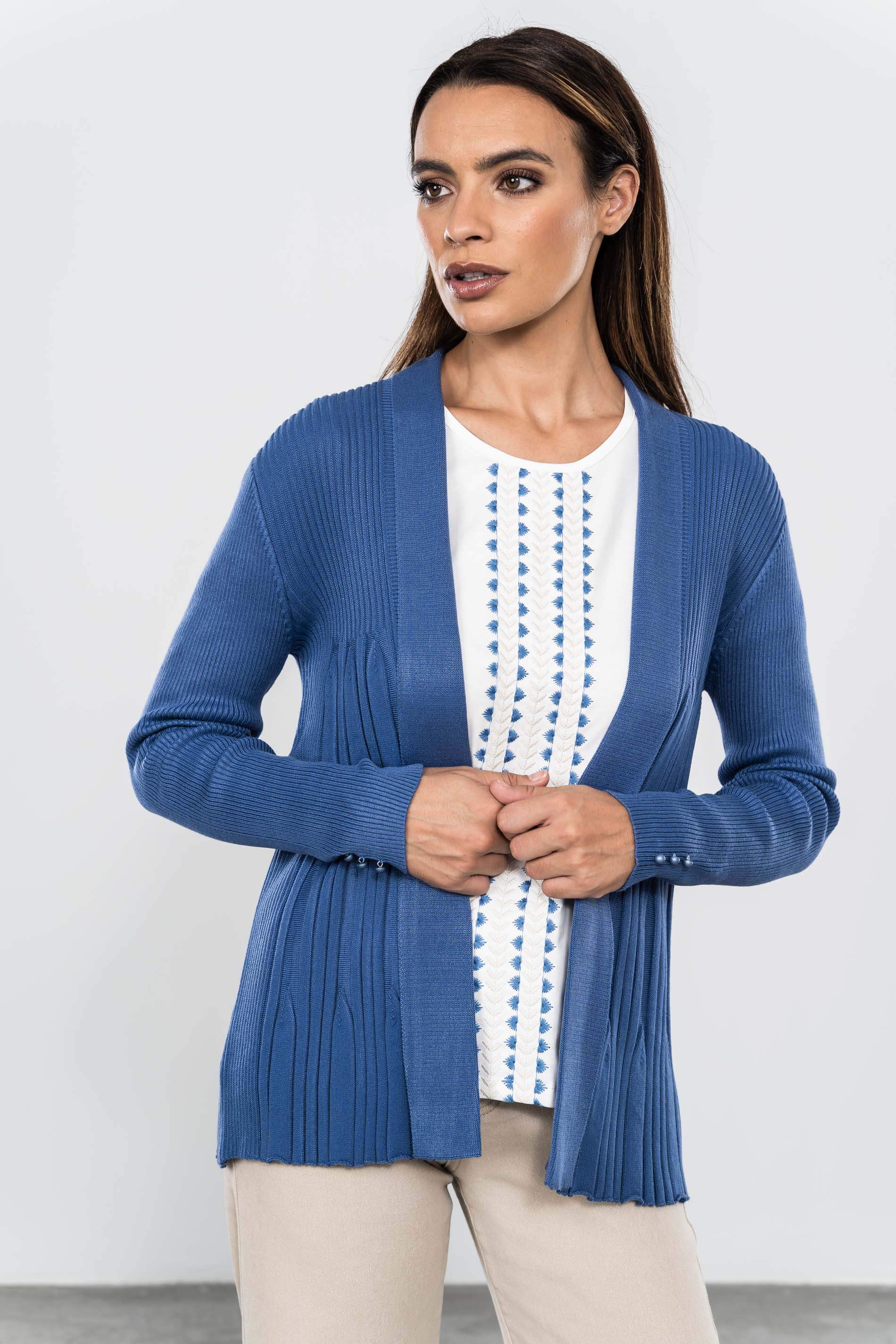 CHAQUETA CANALE AZUL