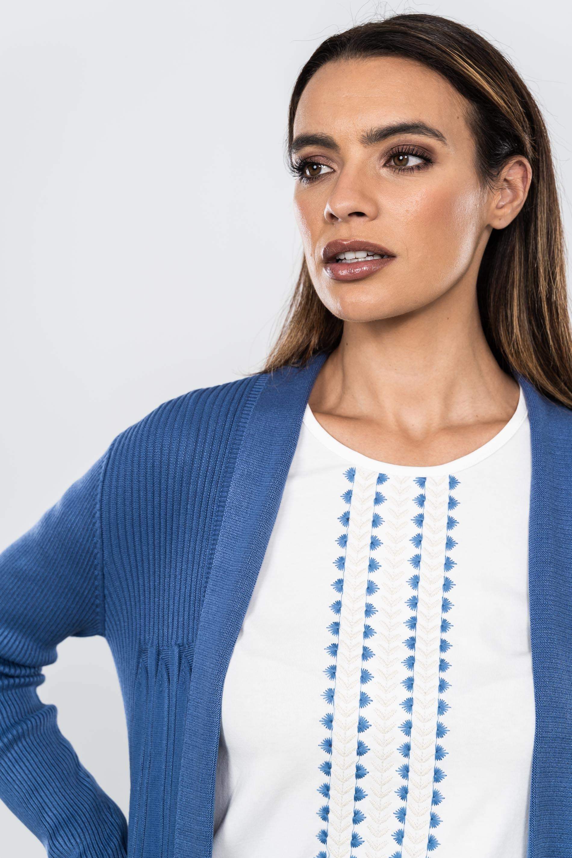 CHAQUETA CANALE AZUL