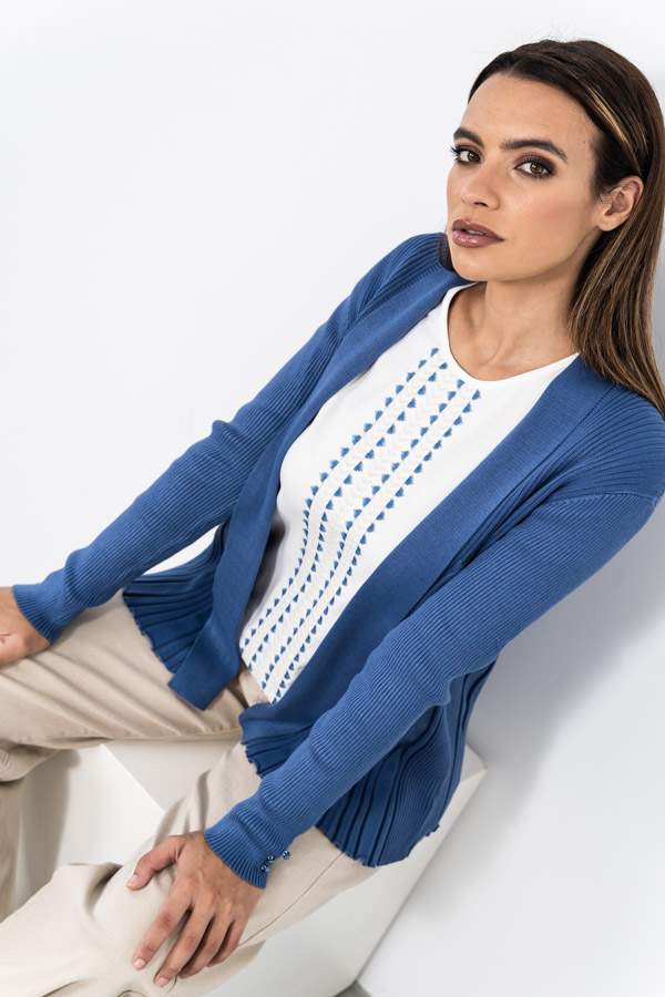 CHAQUETA CANALE AZUL