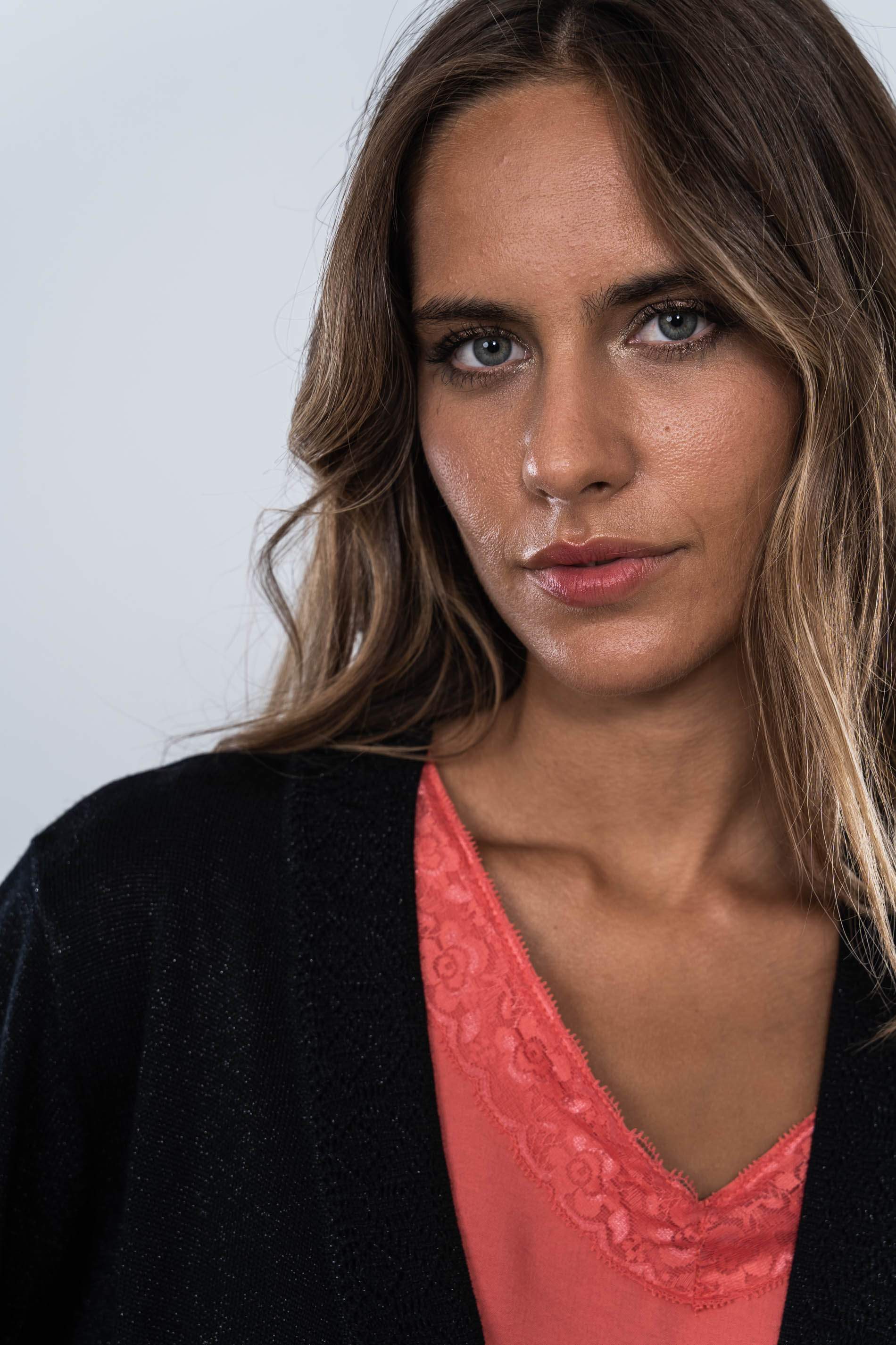 CHAQUETA LUREX CALADOS NEGRO
