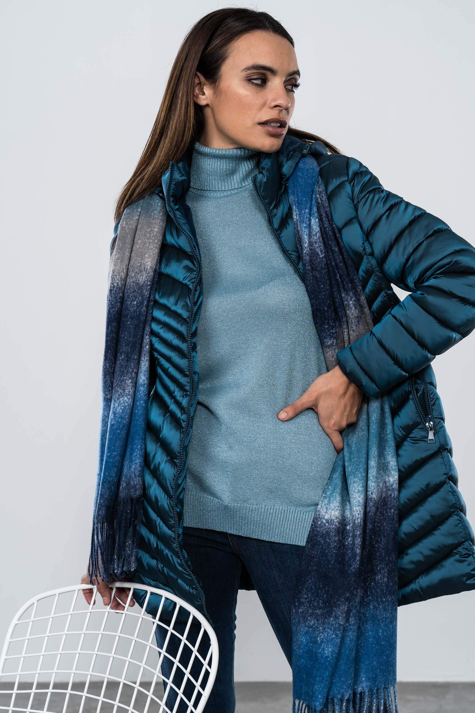 JERSEY C/CISNE LUREX AZUL