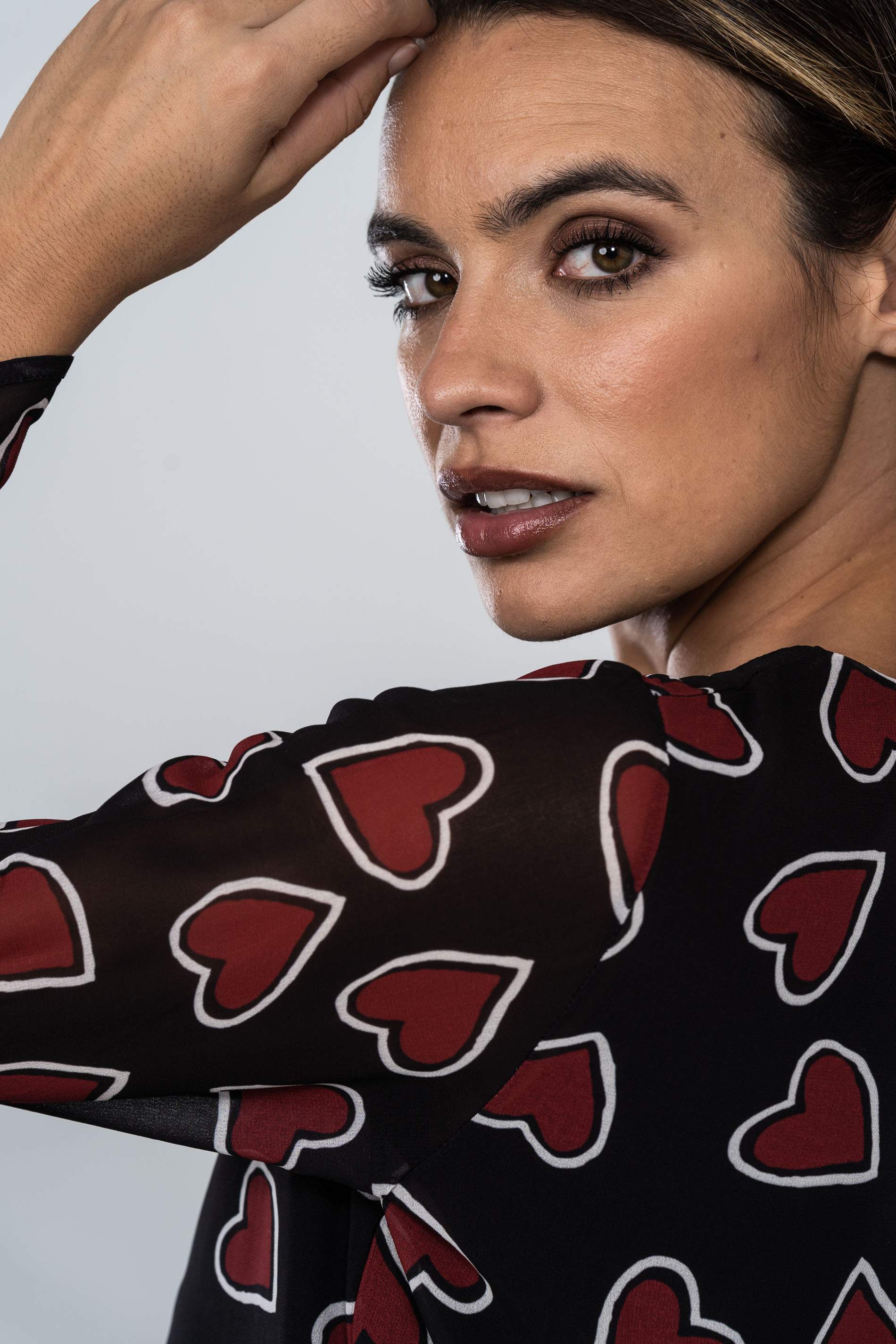 BLUSA ESTAMPADA CORAZONES 