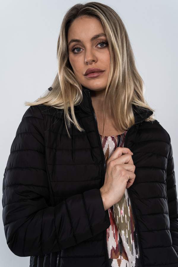 PARKA COSTADILLO NEGRO