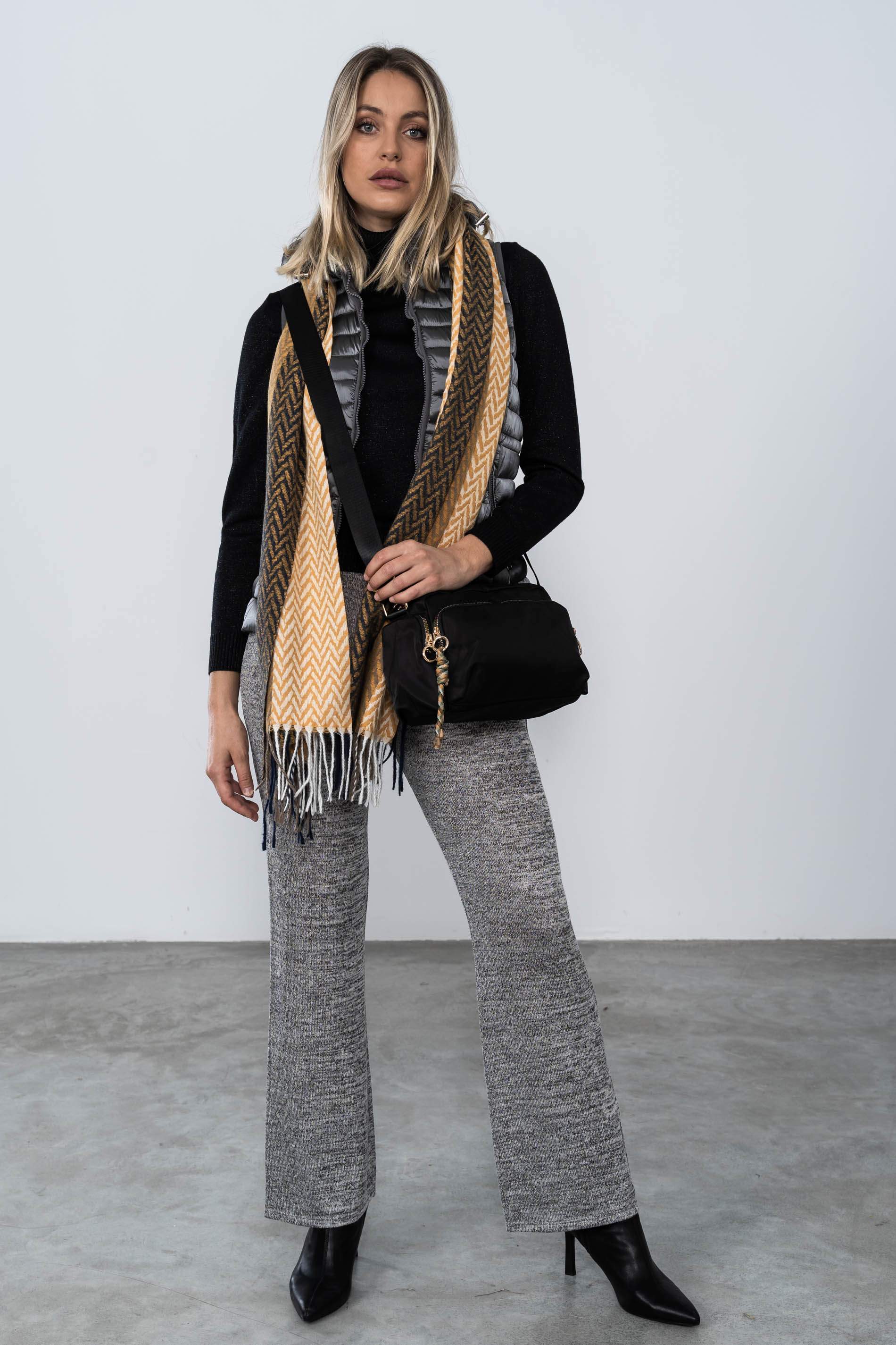 CHALECO AJUSTE CINTURA GRIS