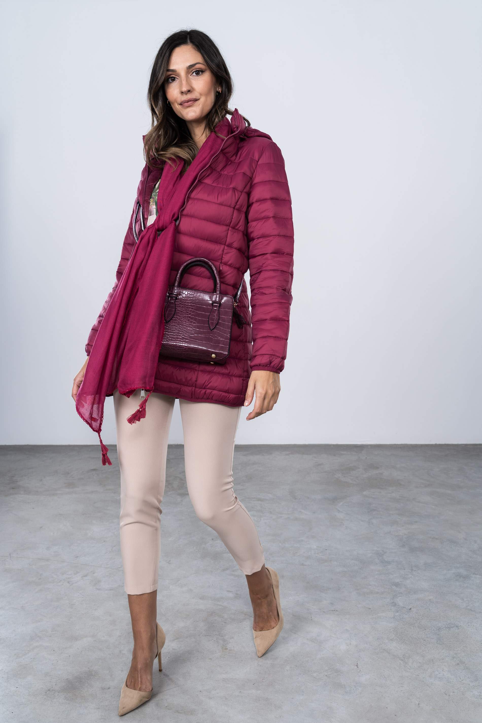 PARKA BOLSILLOS OCULTOS BUGANVILLA