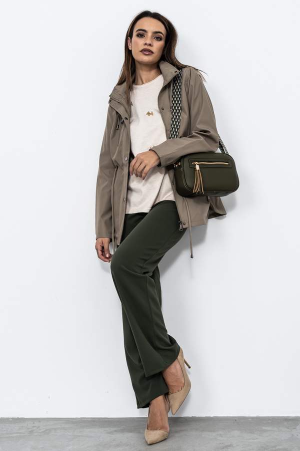 CORTAVIENTO AJUSTE CINTURA CAMEL