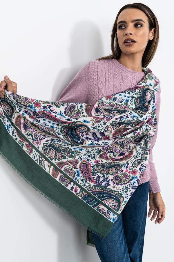 FOULARD CACHEMIRE COLORES
