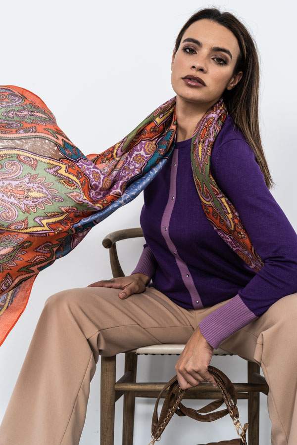 FOULARD CACHEMIRE CALDERA