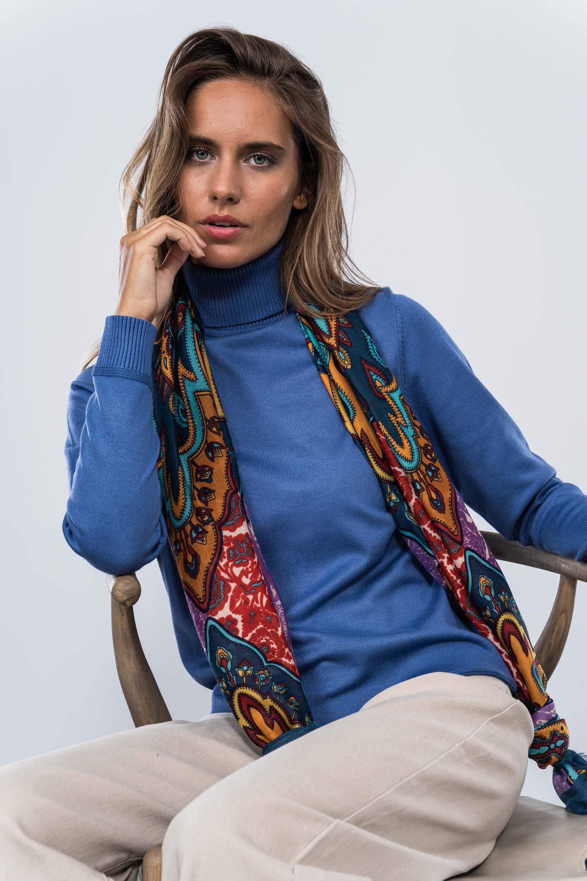 FOULARD CACHEMIRE PETROLEO