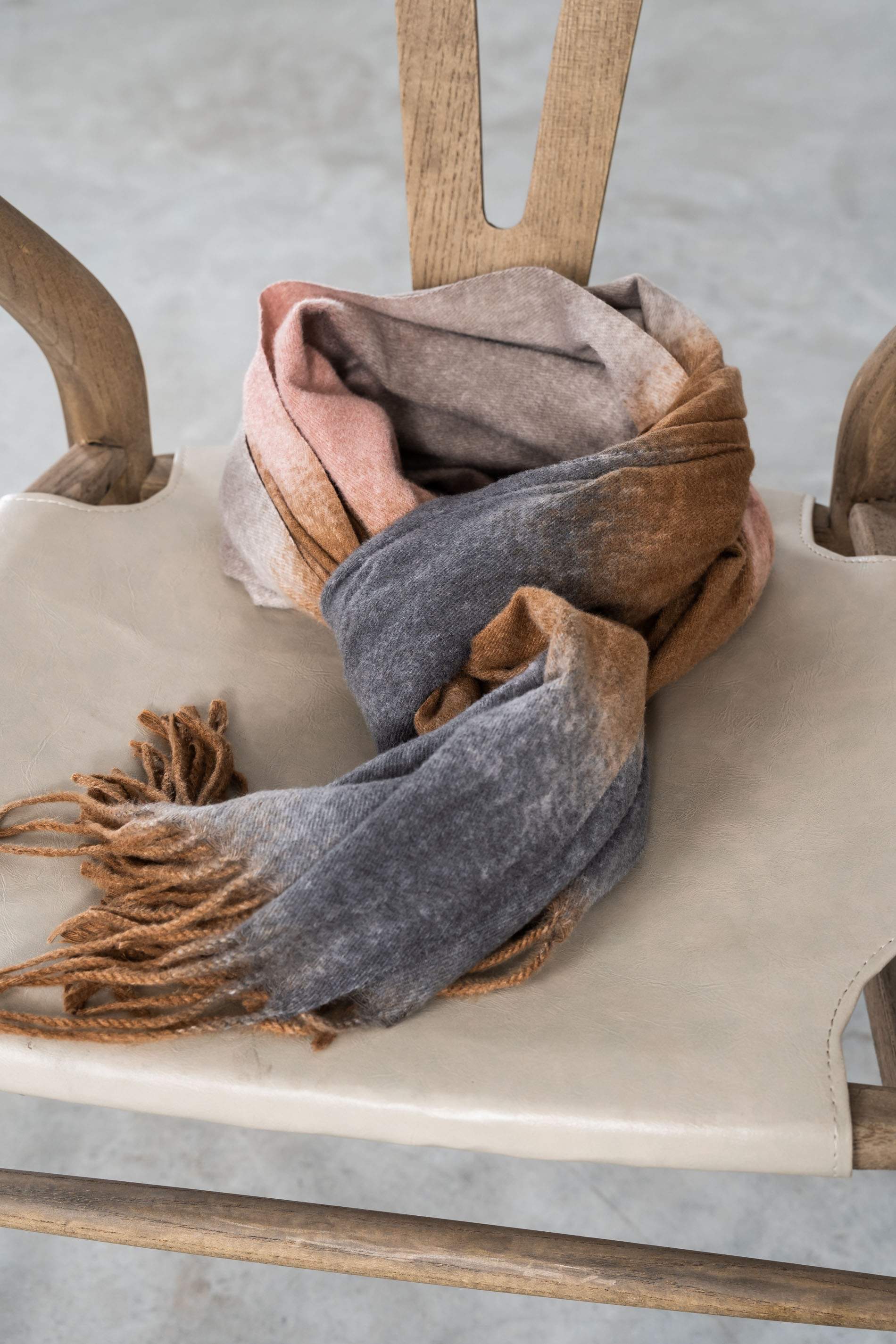 ESTOLA BLOQUES COLOR CAMEL