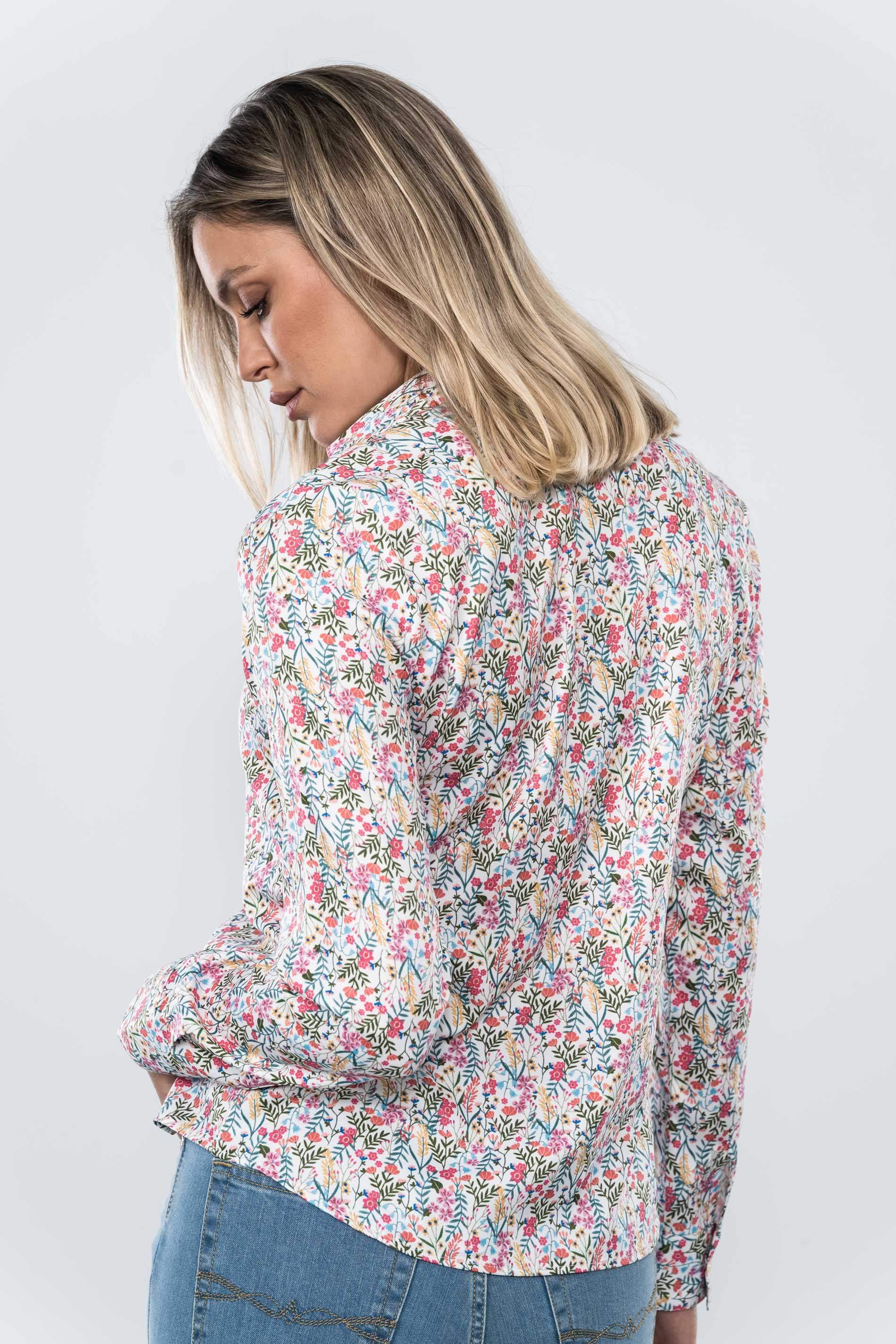 CAMISA RAMILLETES FLOR