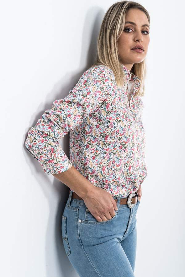 CAMISA RAMILLETES FLOR