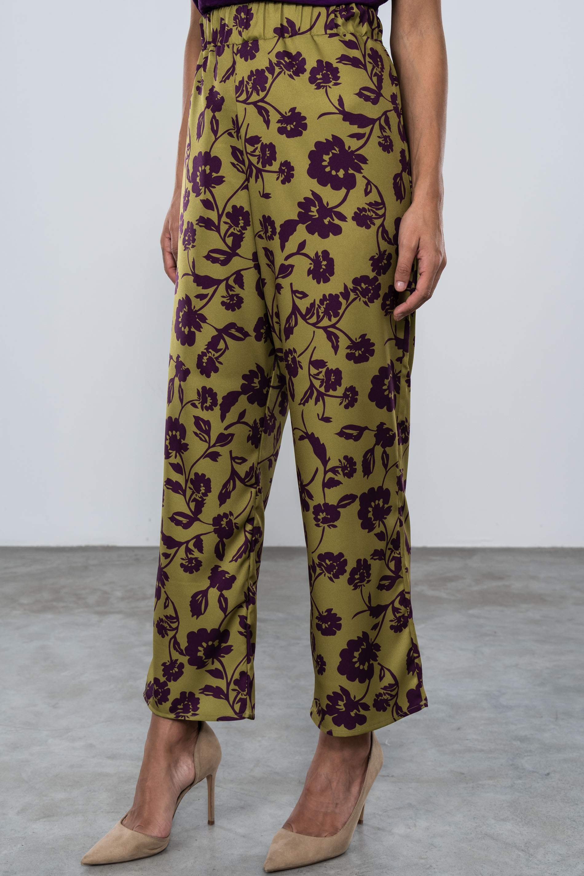 PANTALON SILUETA FLOR