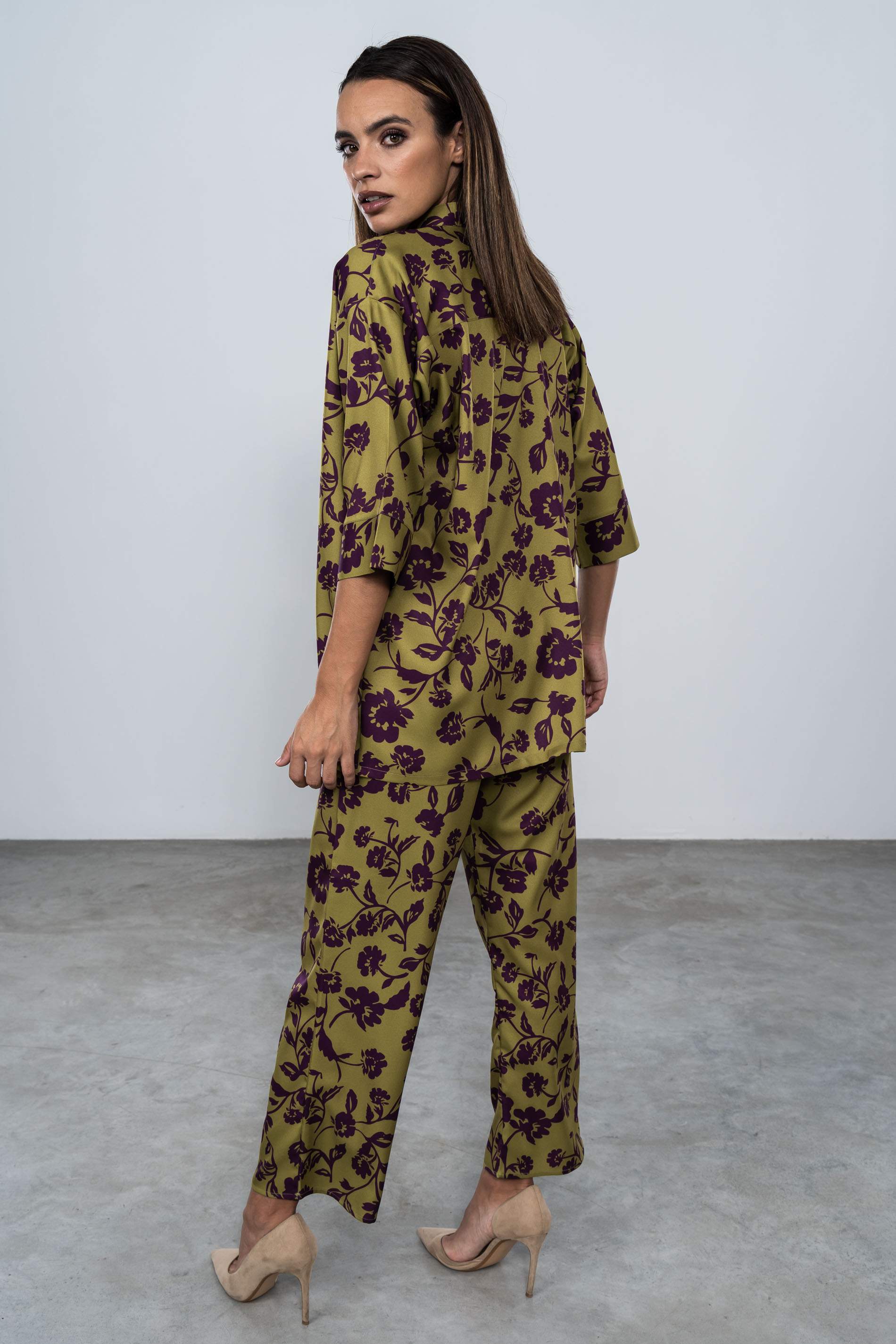 PANTALON SILUETA FLOR