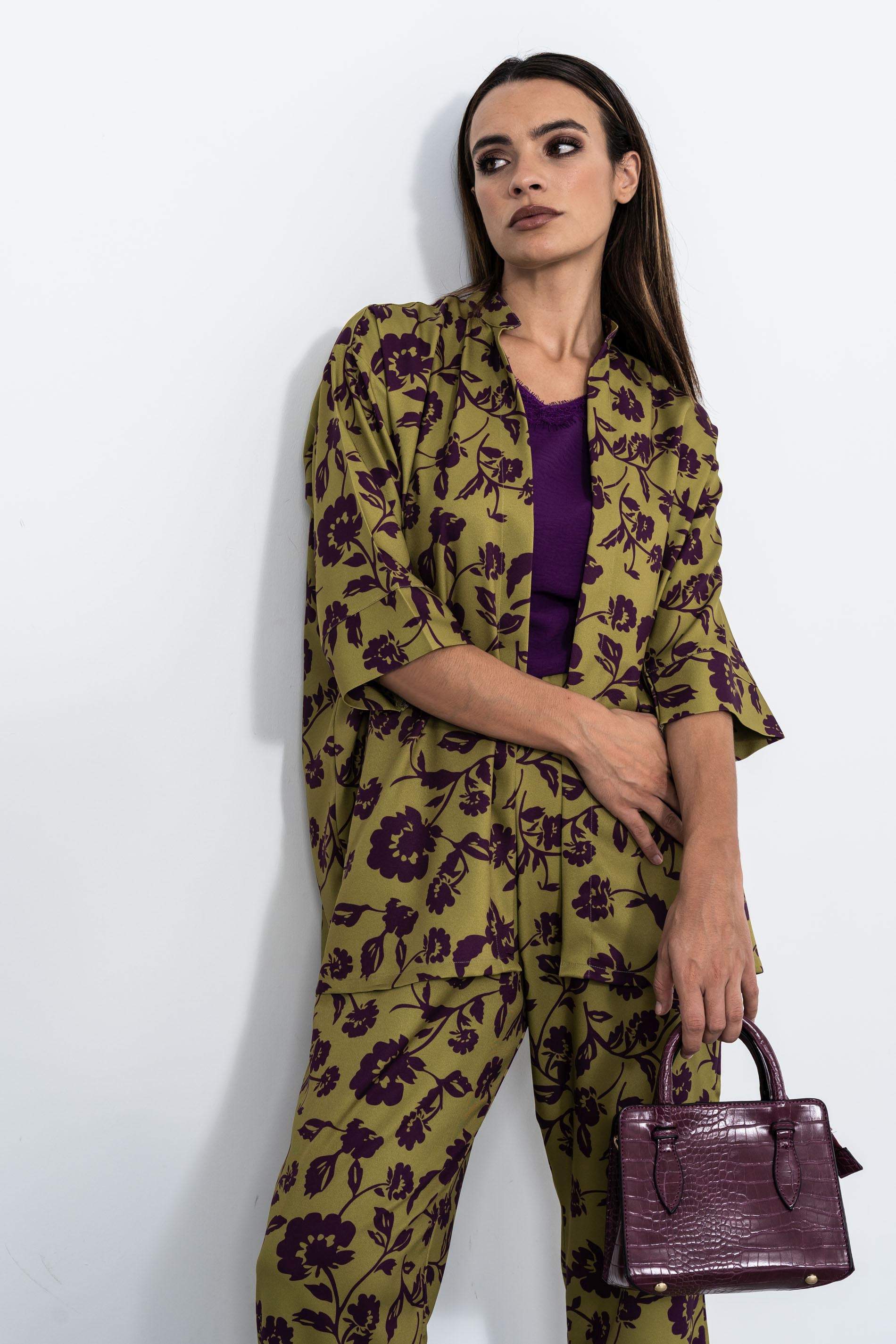 PANTALON SILUETA FLOR