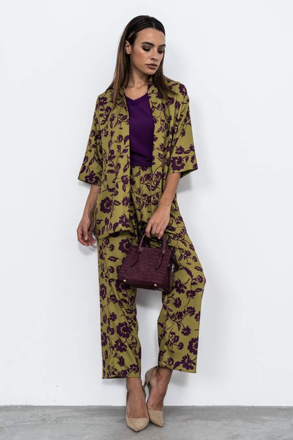 PANTALON SILUETA FLOR