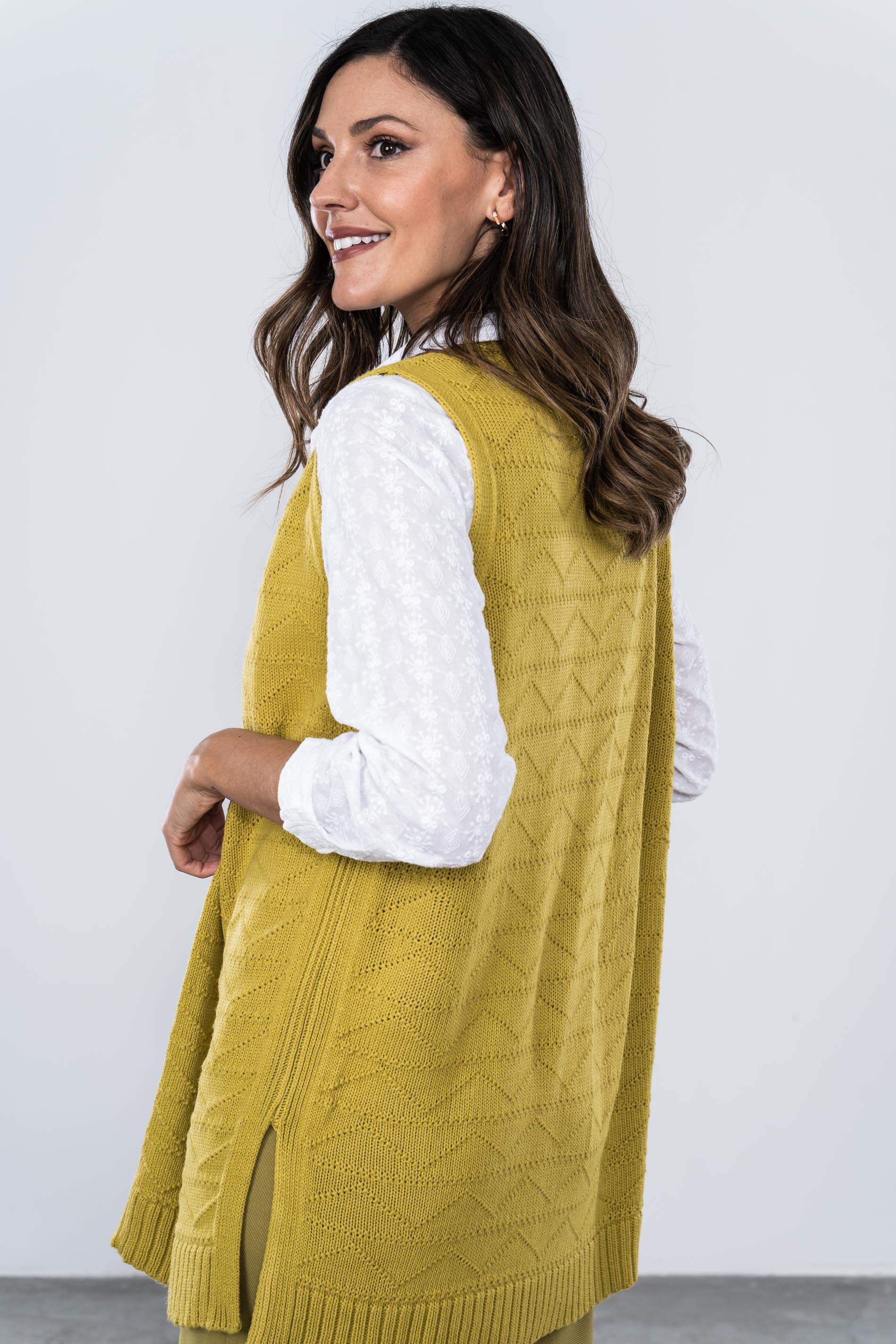 CHALECO DISEÑO ZIG ZAG LIMA