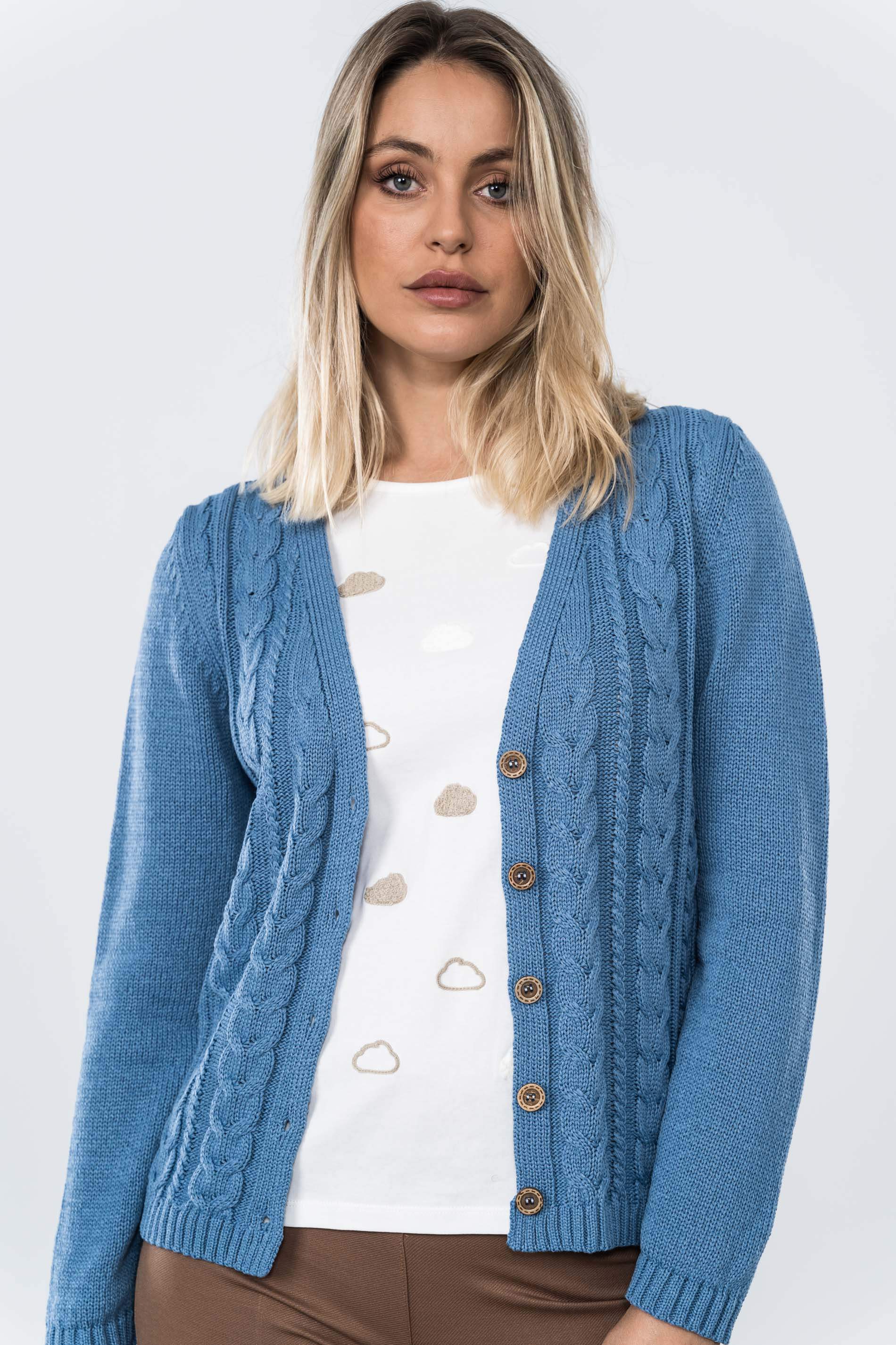 CHAQUETA TODO OCHOS CINTAS INDIGO