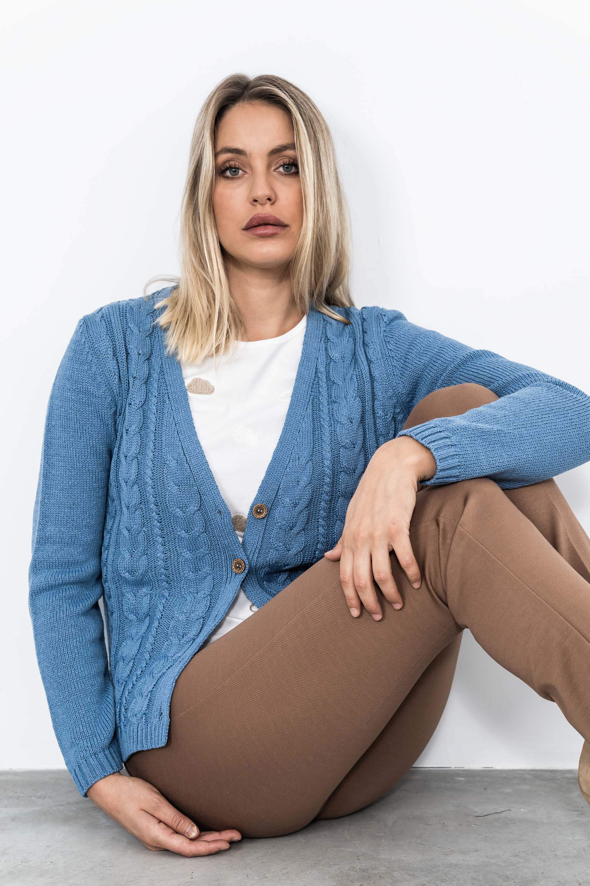 CHAQUETA TODO OCHOS CINTAS INDIGO