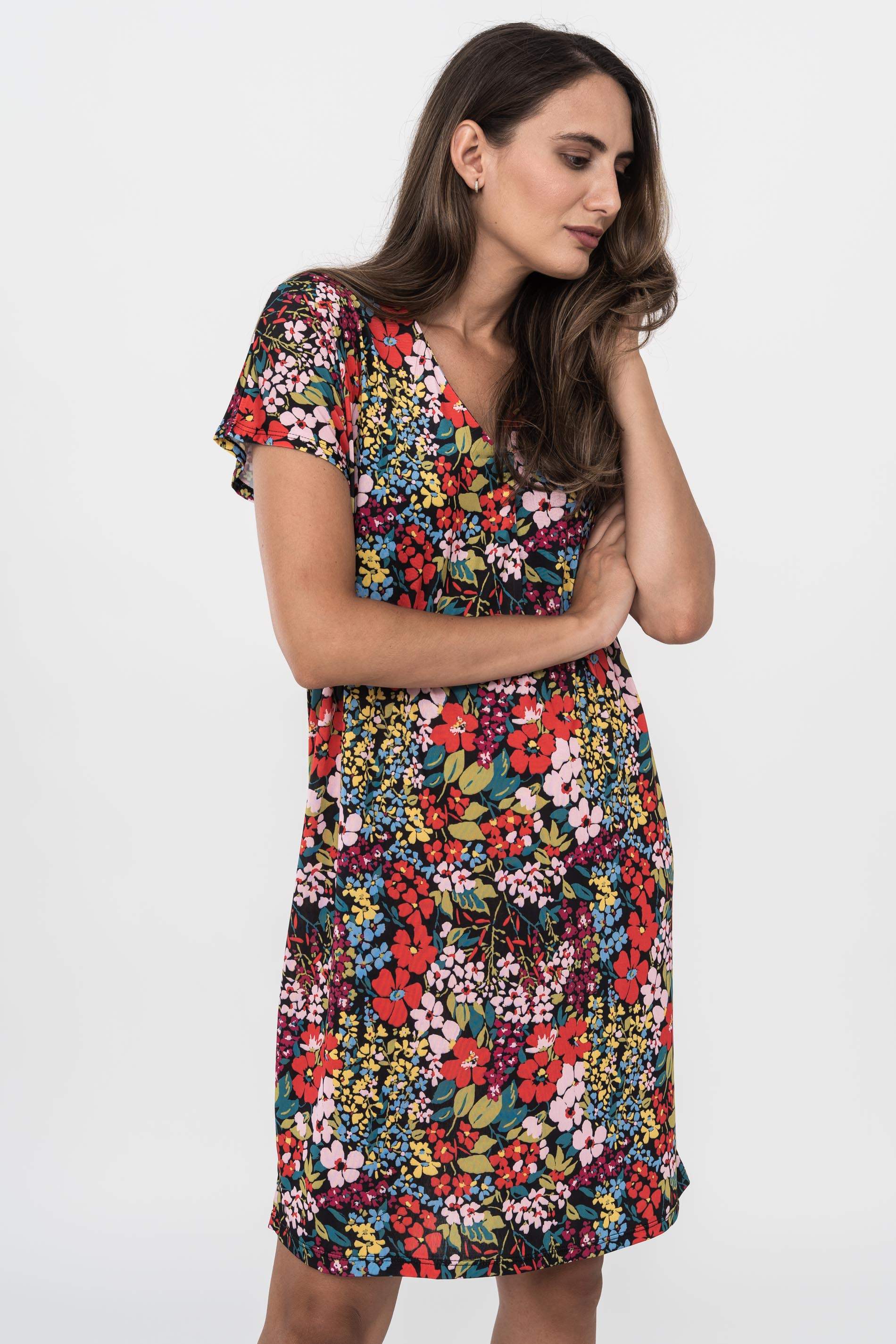 VESTIDO TABLA TODO FLORES
