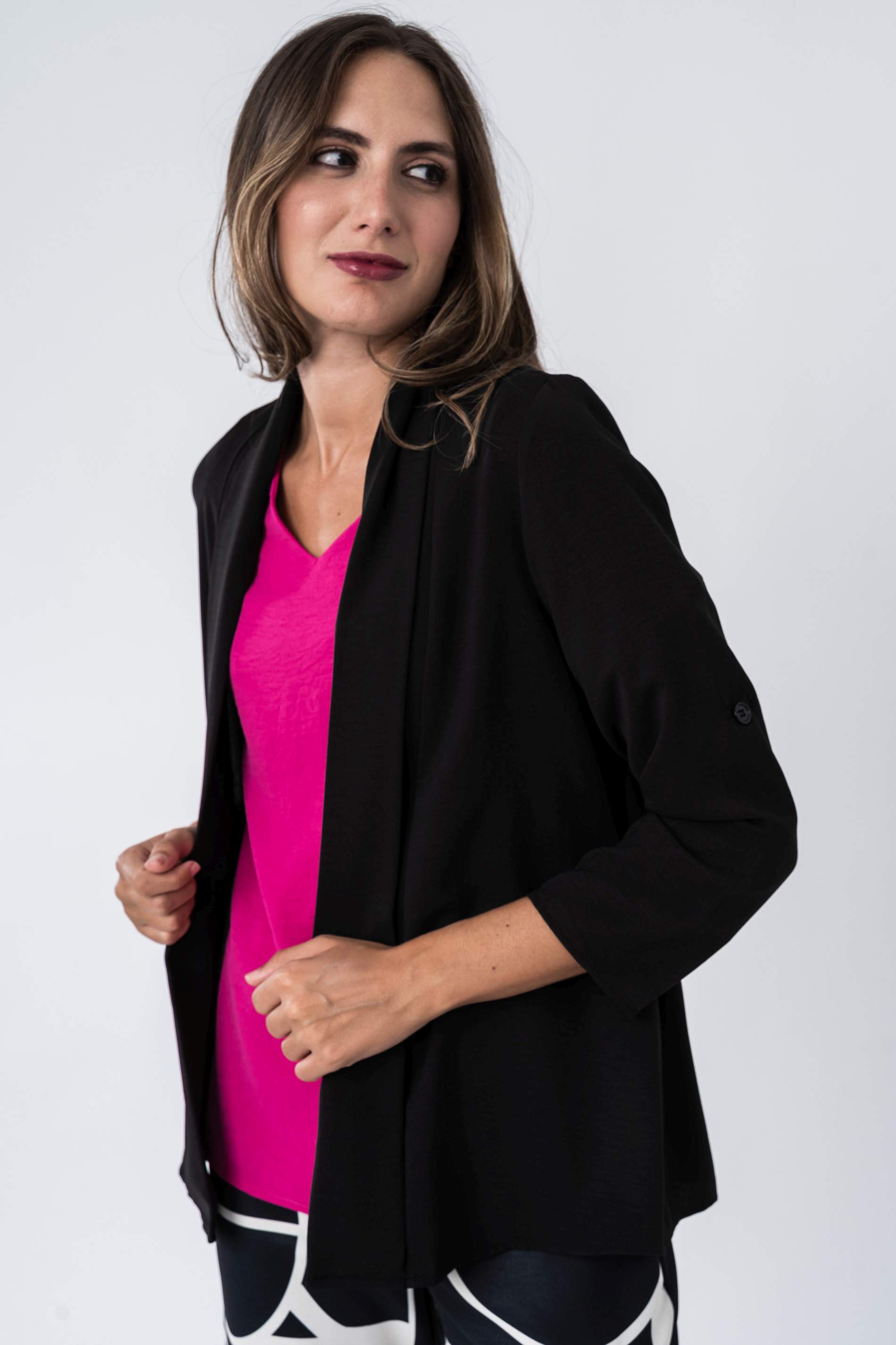 BLUSA M/ CORTA LACITOS BUGANVILLA