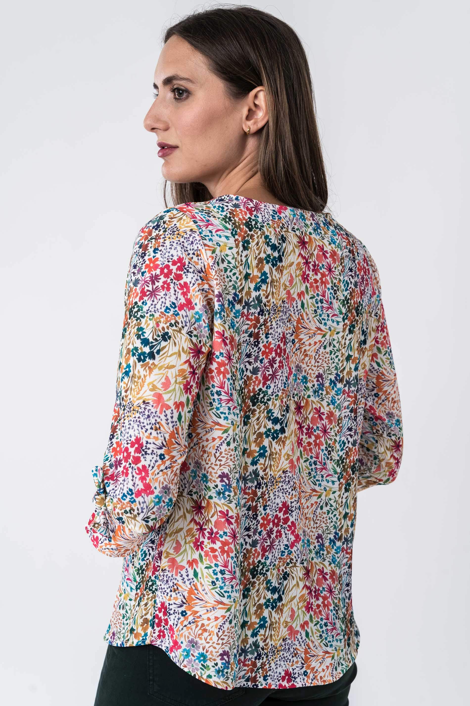 BLUSA LACITOS RAMILLETES