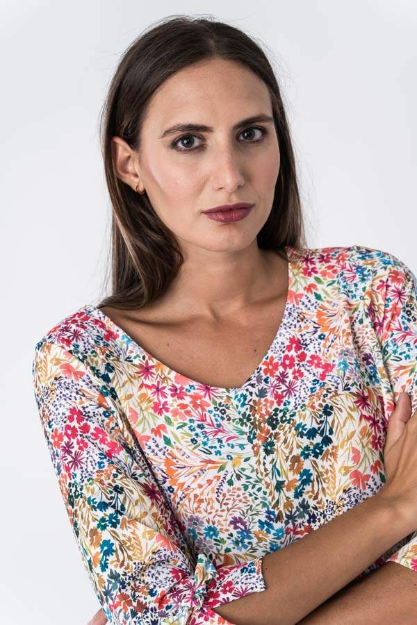 BLUSA LACITOS RAMILLETES