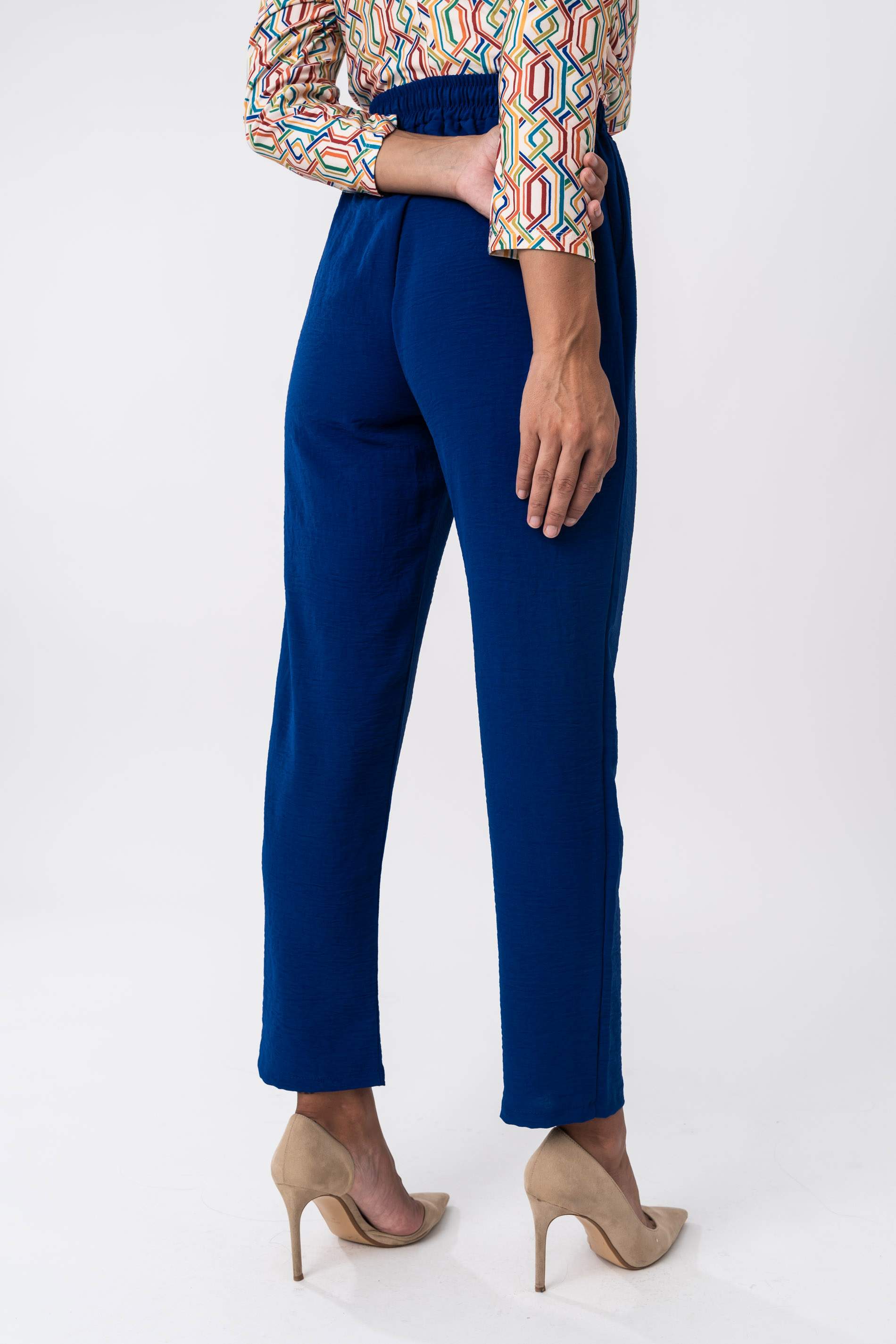 PANTALON HOLGADO CORDON TINTA