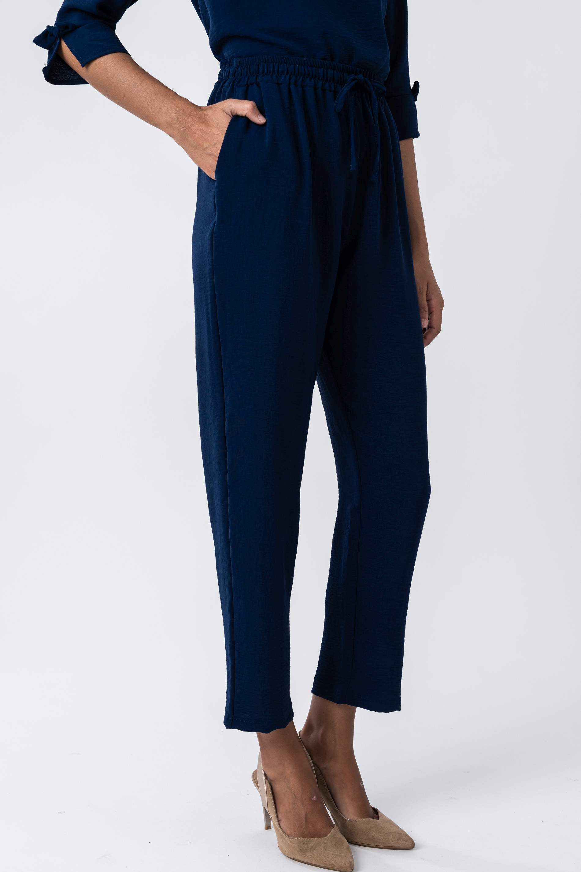 PANTALON HOLGADO CORDON MARINO
